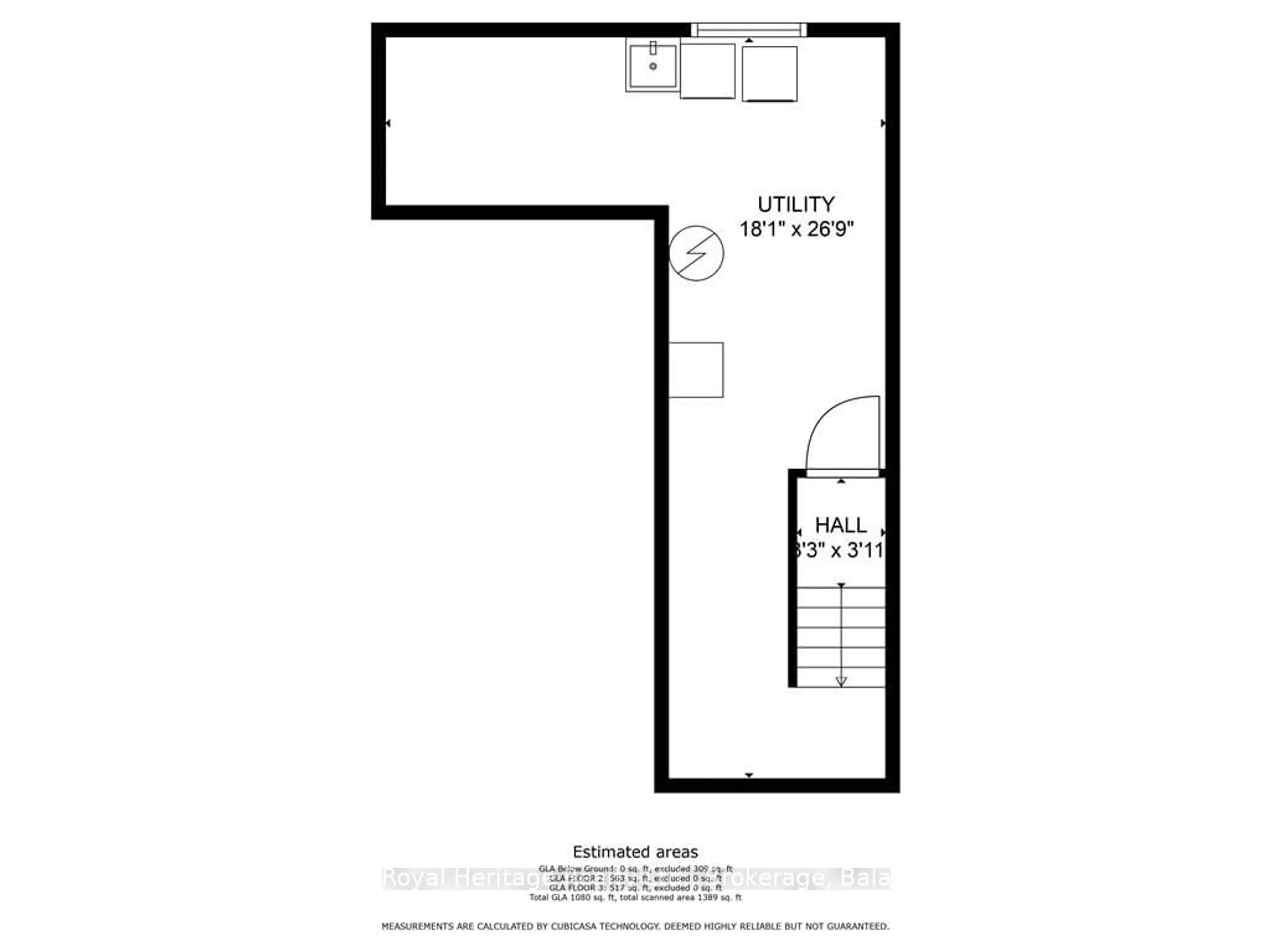 Floor plan for 1095 MISSISSAGA St #55, Orillia Ontario L3V 6W7