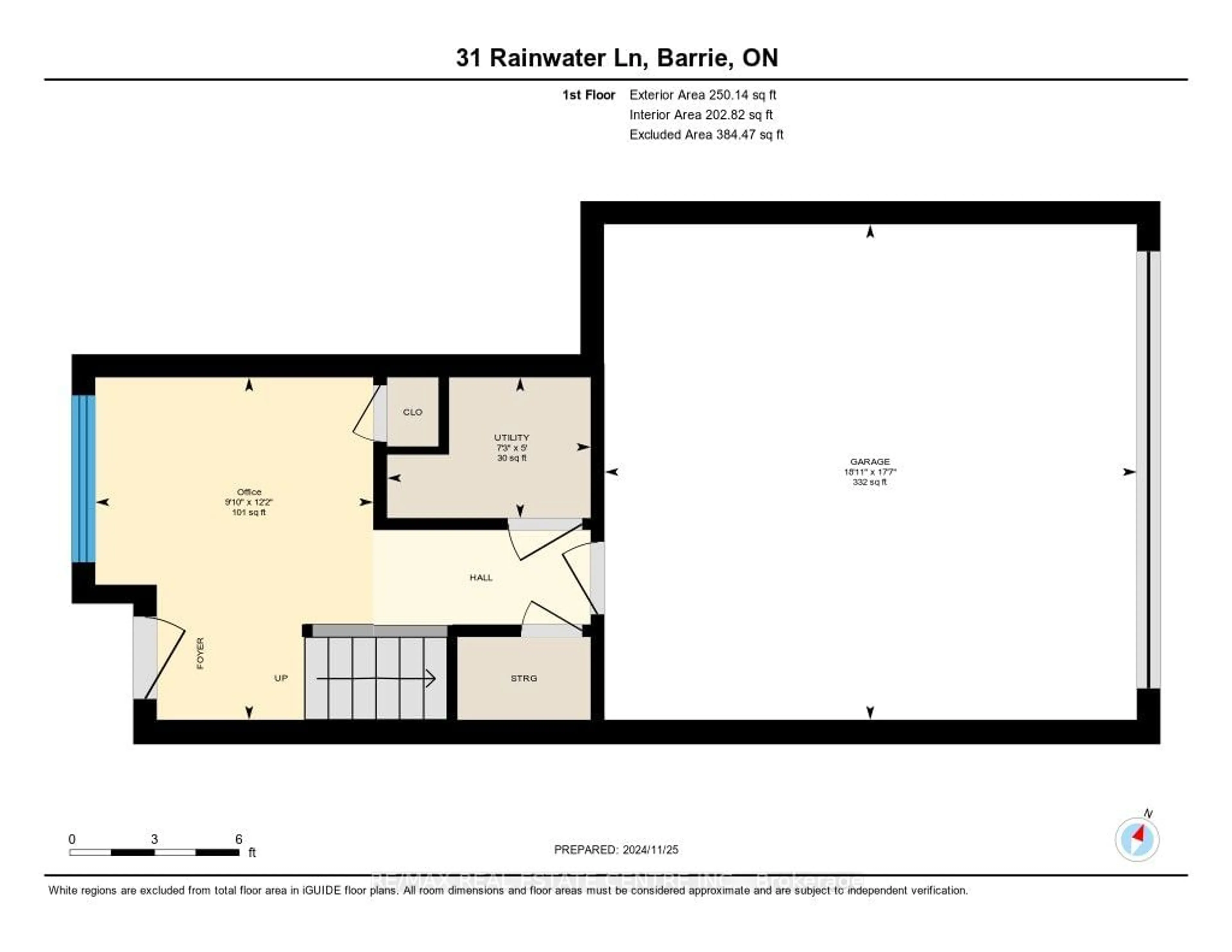 Floor plan for 31 Rainwater Lane, Barrie Ontario L4N 9J6