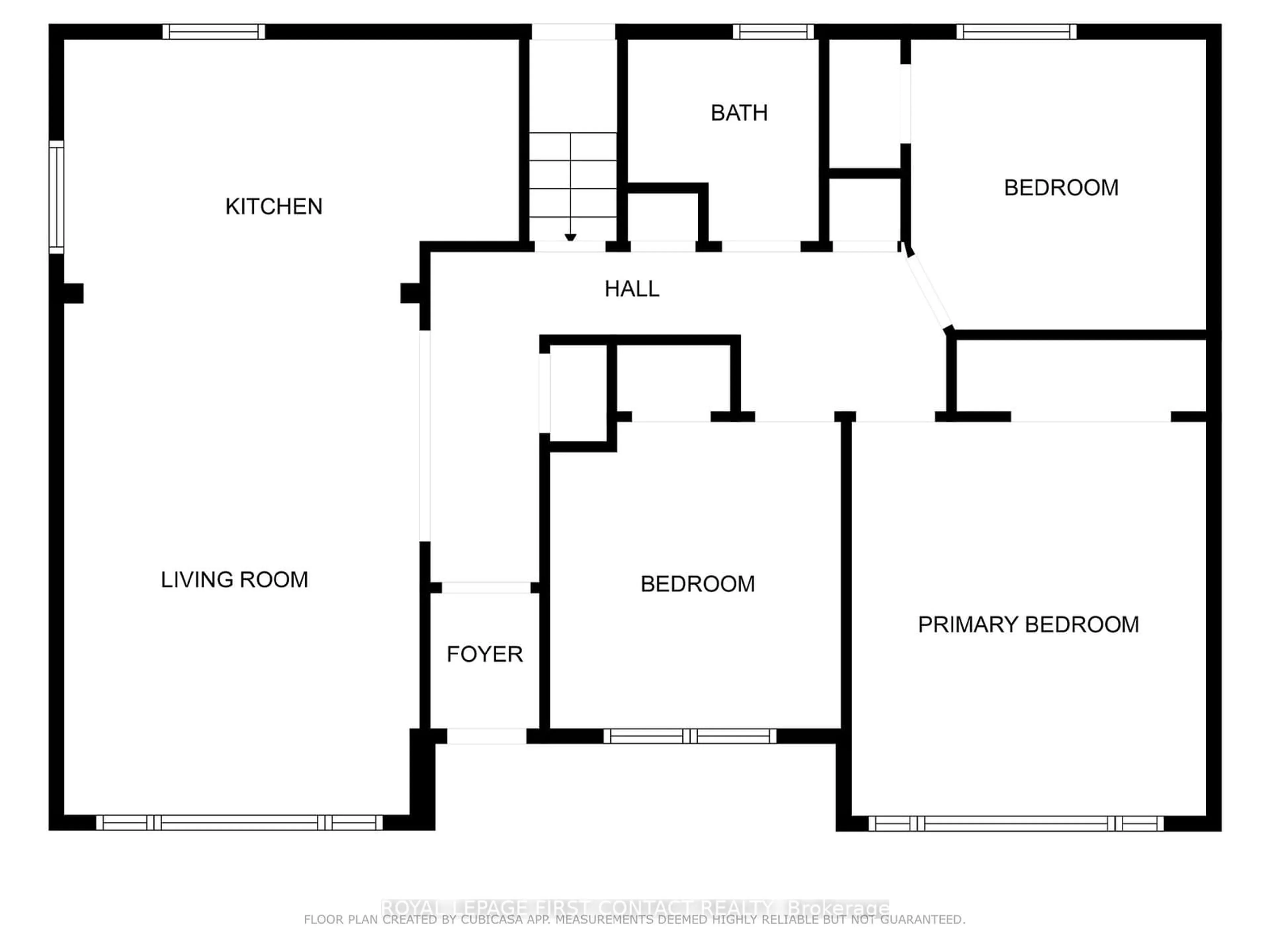 Floor plan for 205 Wellington St, Barrie Ontario L4M 2C9