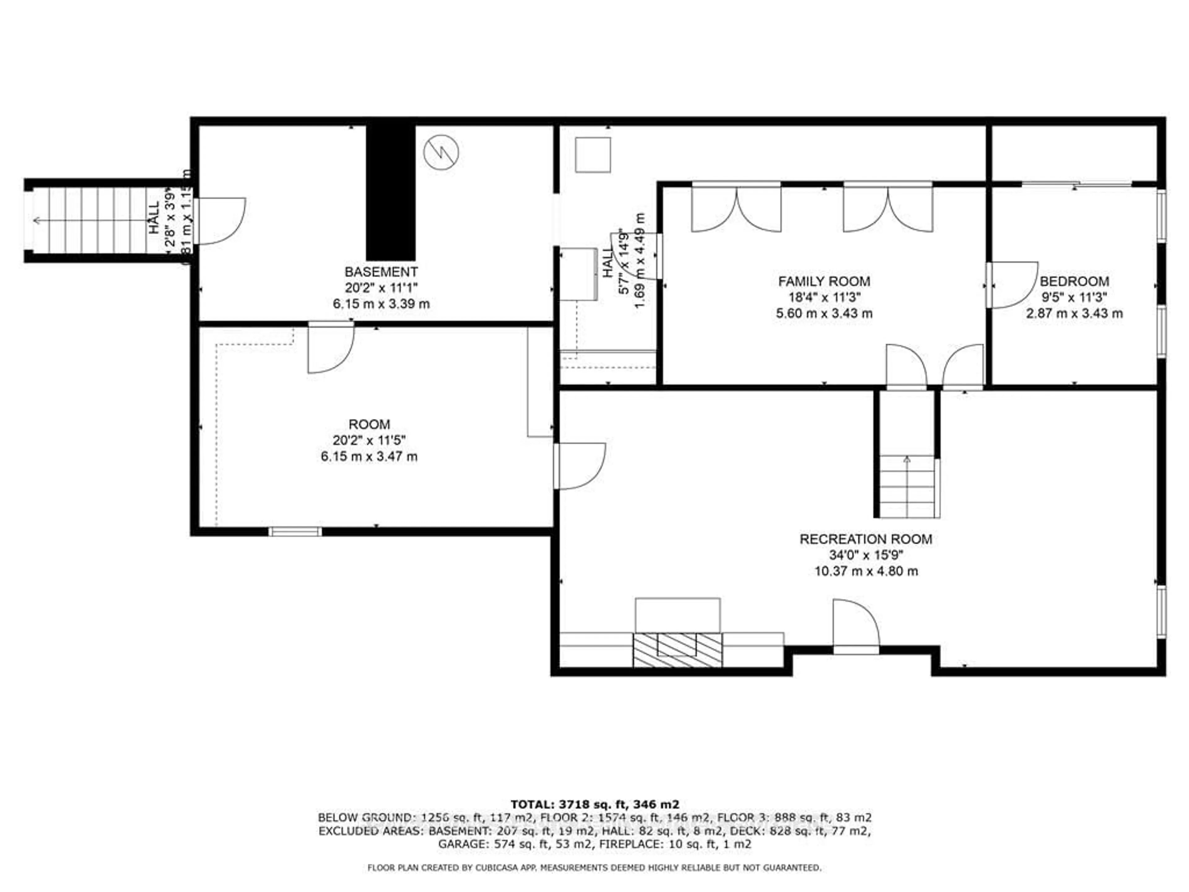 Floor plan for 6123 27/28 NOTTAWASAGA Sdrd, Clearview Ontario L0M 1S0