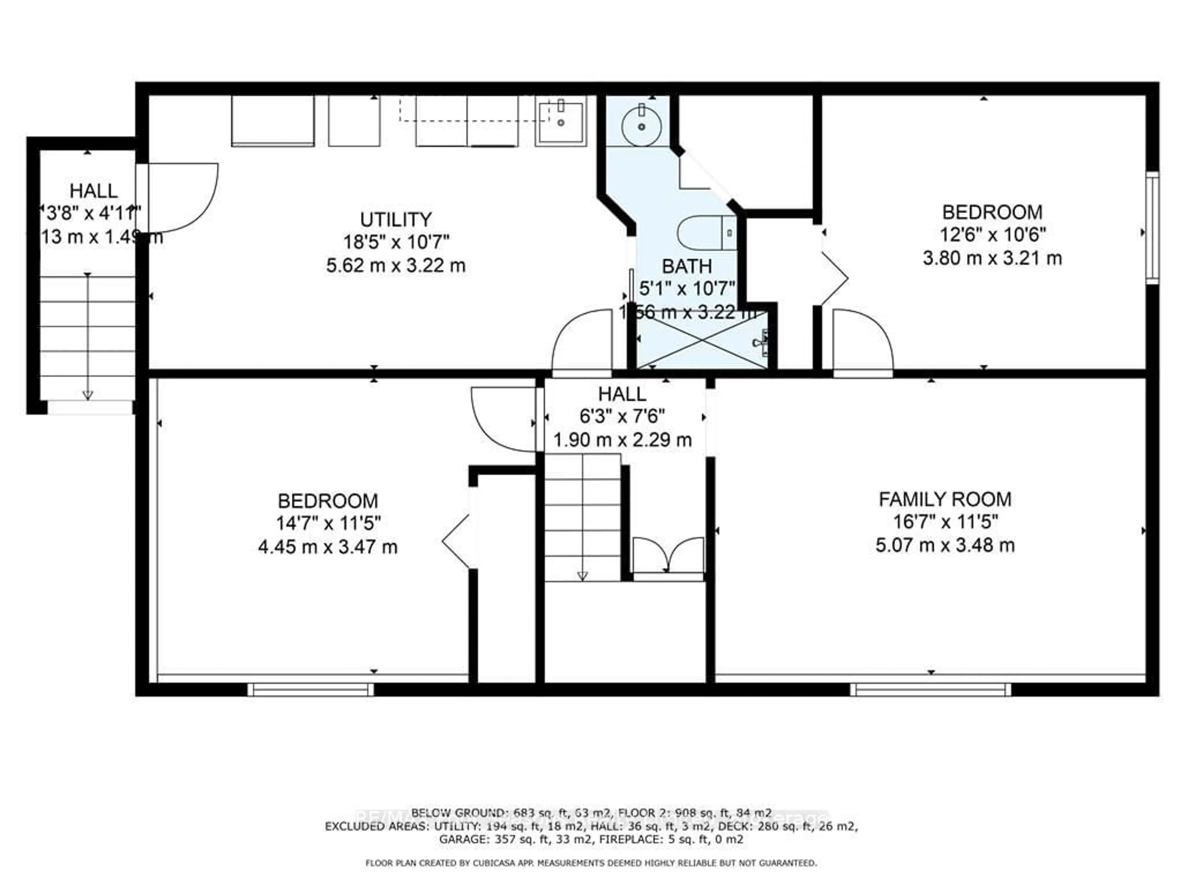 Floor plan for 29 GODDEN St, Collingwood Ontario L9Y 4S5