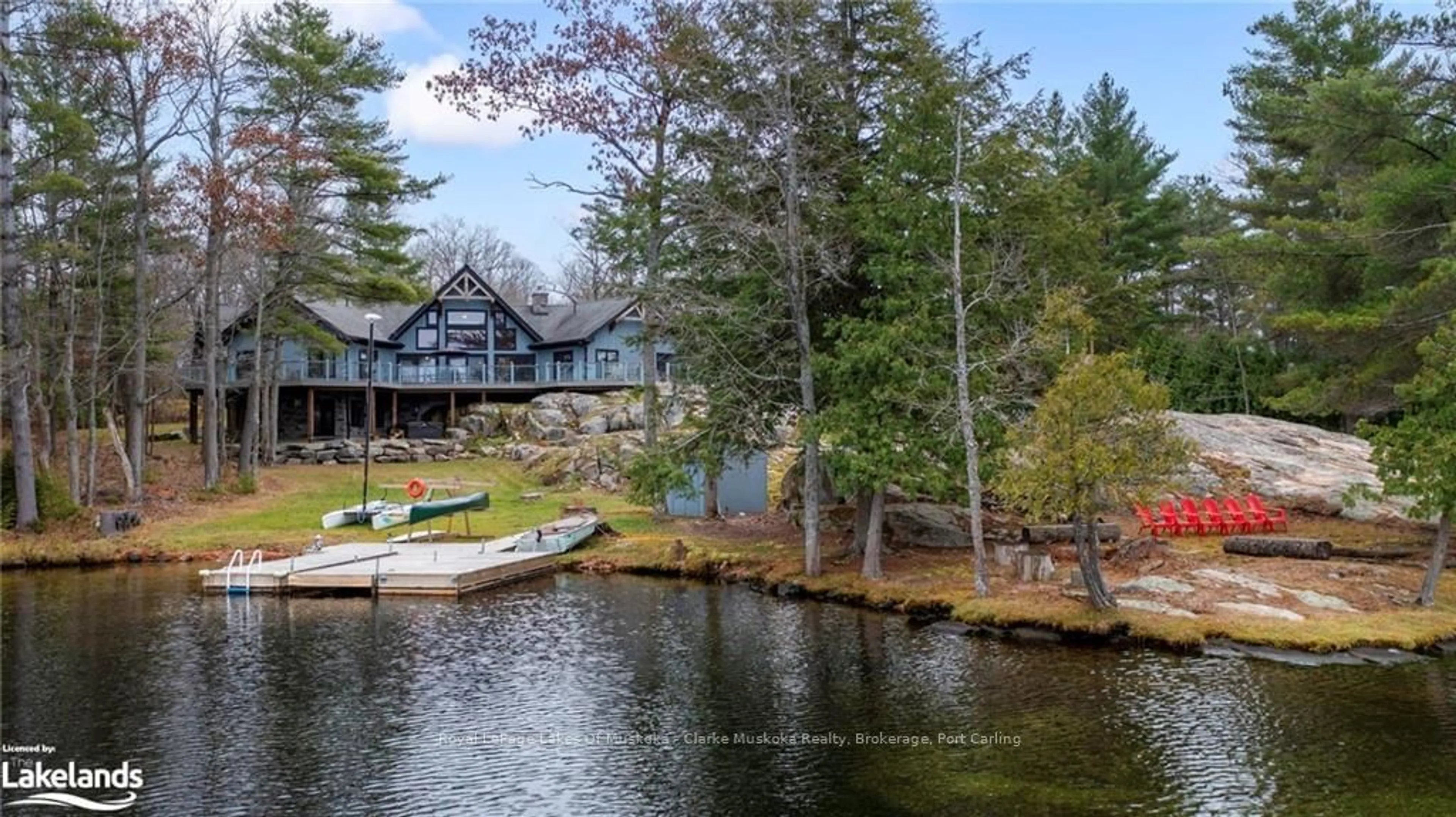 A pic from exterior of the house or condo, cottage for 3298 SEYDEL LANE Lane, Severn Ontario L0K 1E0