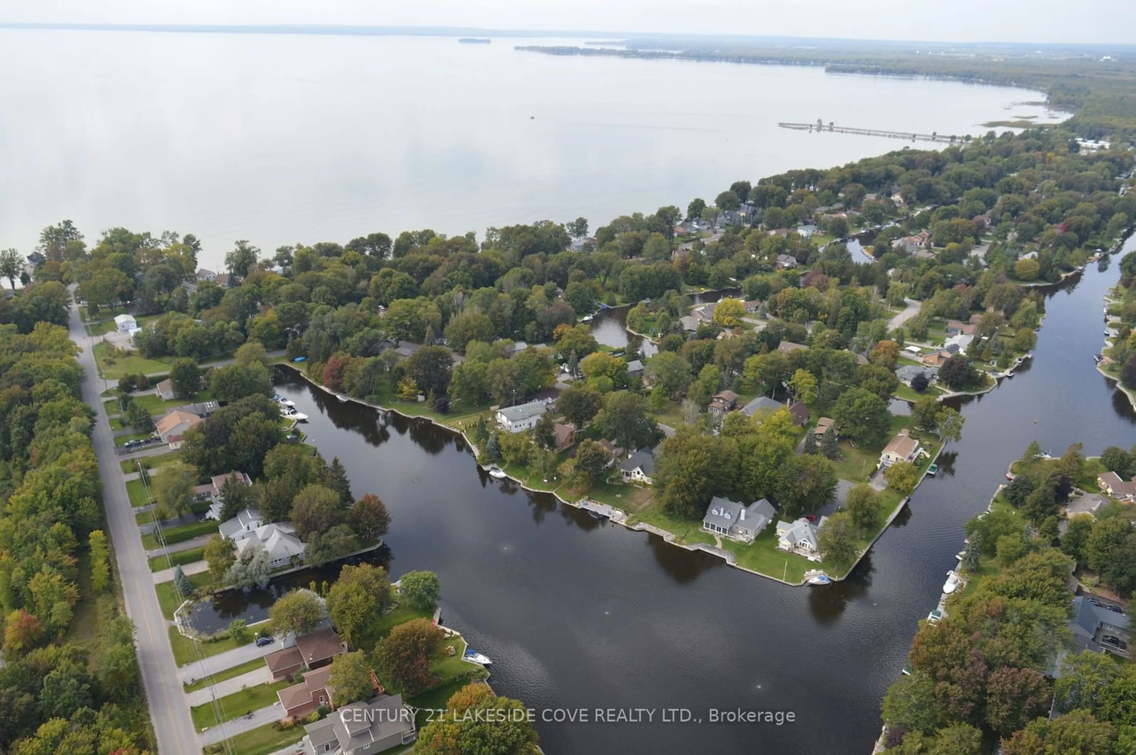 A pic from exterior of the house or condo, the view of lake or river for 51 Ridge Ave, Ramara Ontario L0K 1B0