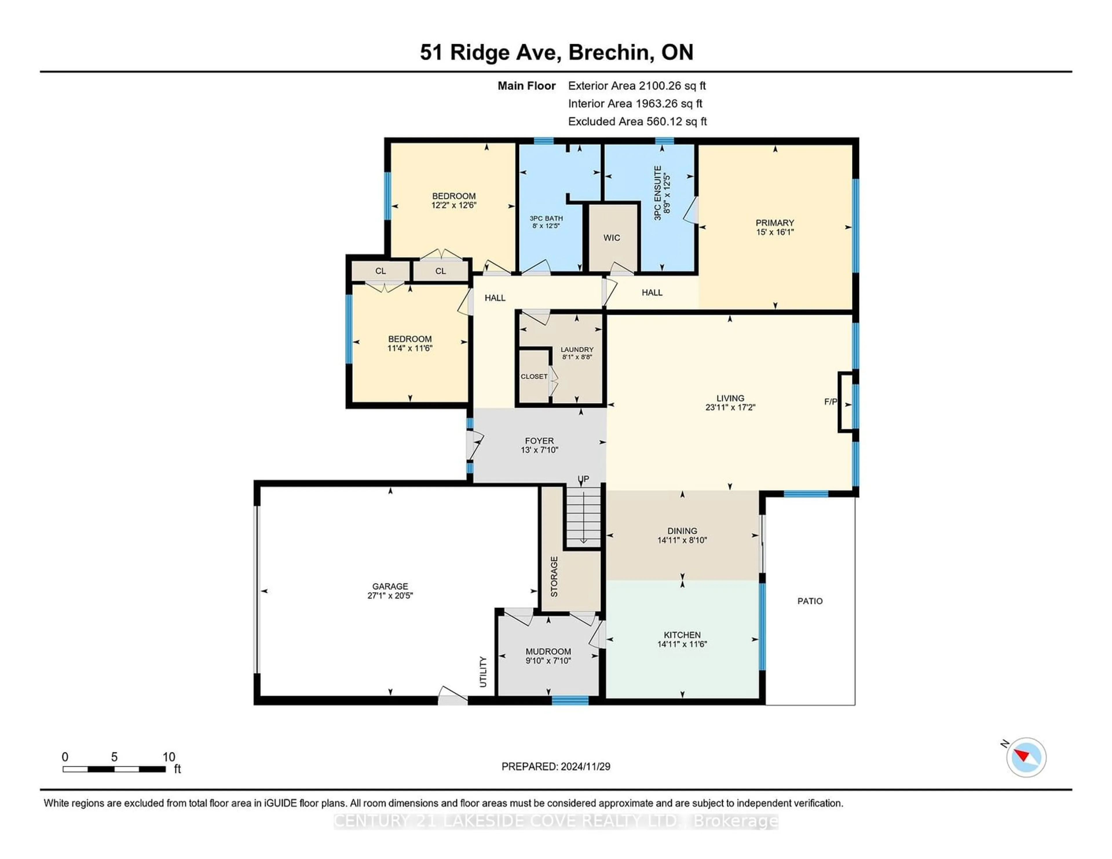 Floor plan for 51 Ridge Ave, Ramara Ontario L0K 1B0