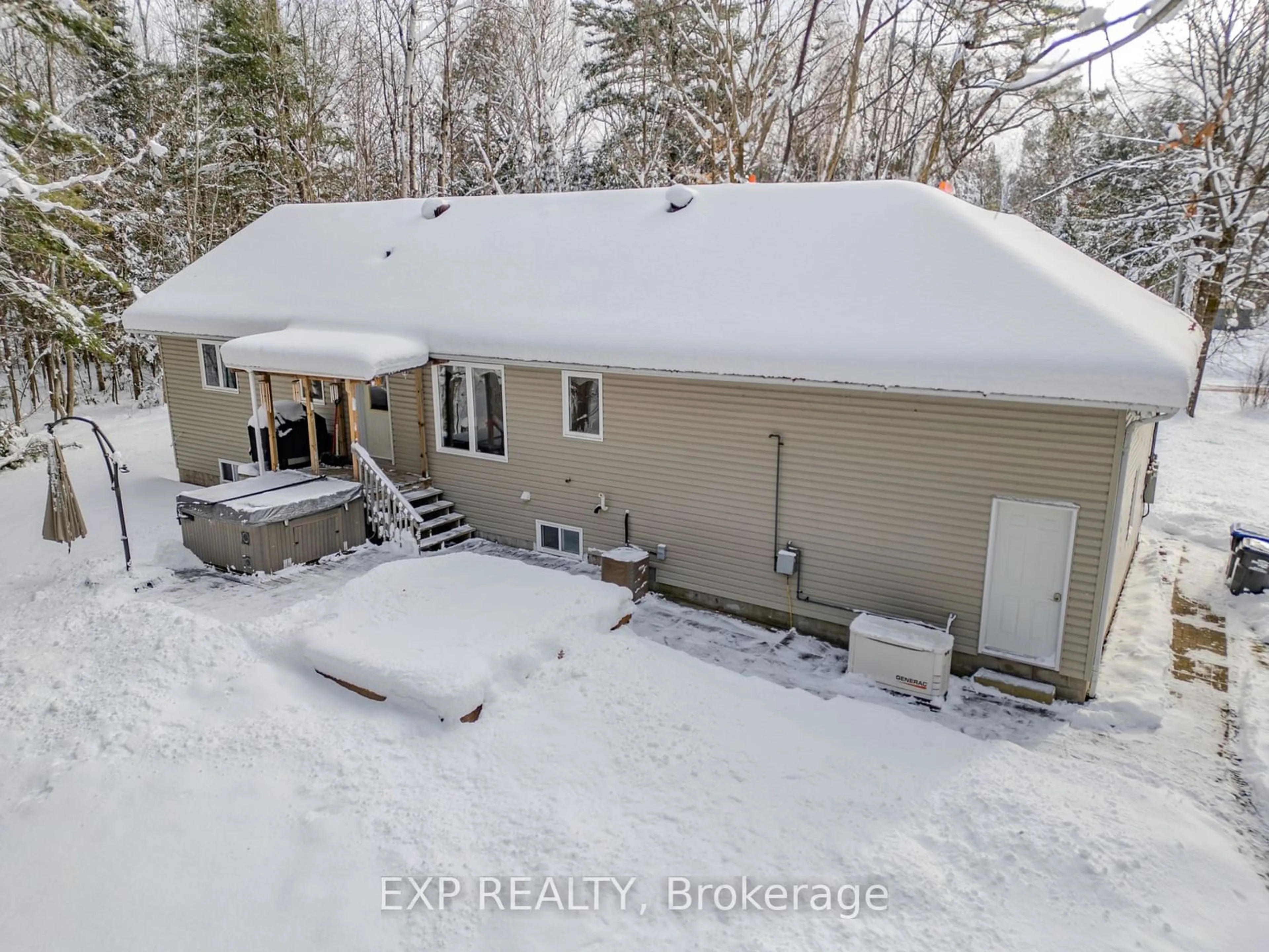 Frontside or backside of a home, the front or back of building for 56 Becketts Side Rd, Tay Ontario L0K 2C0