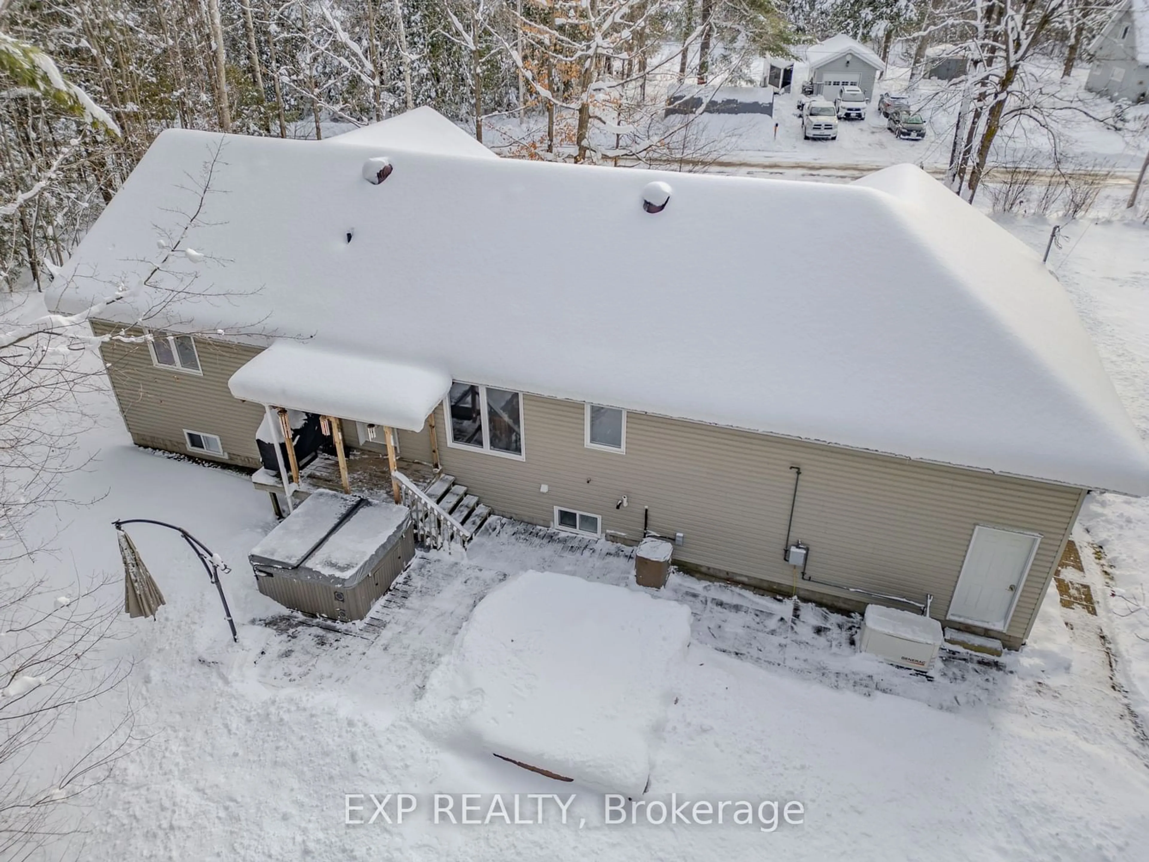 Frontside or backside of a home, cottage for 56 Becketts Side Rd, Tay Ontario L0K 2C0