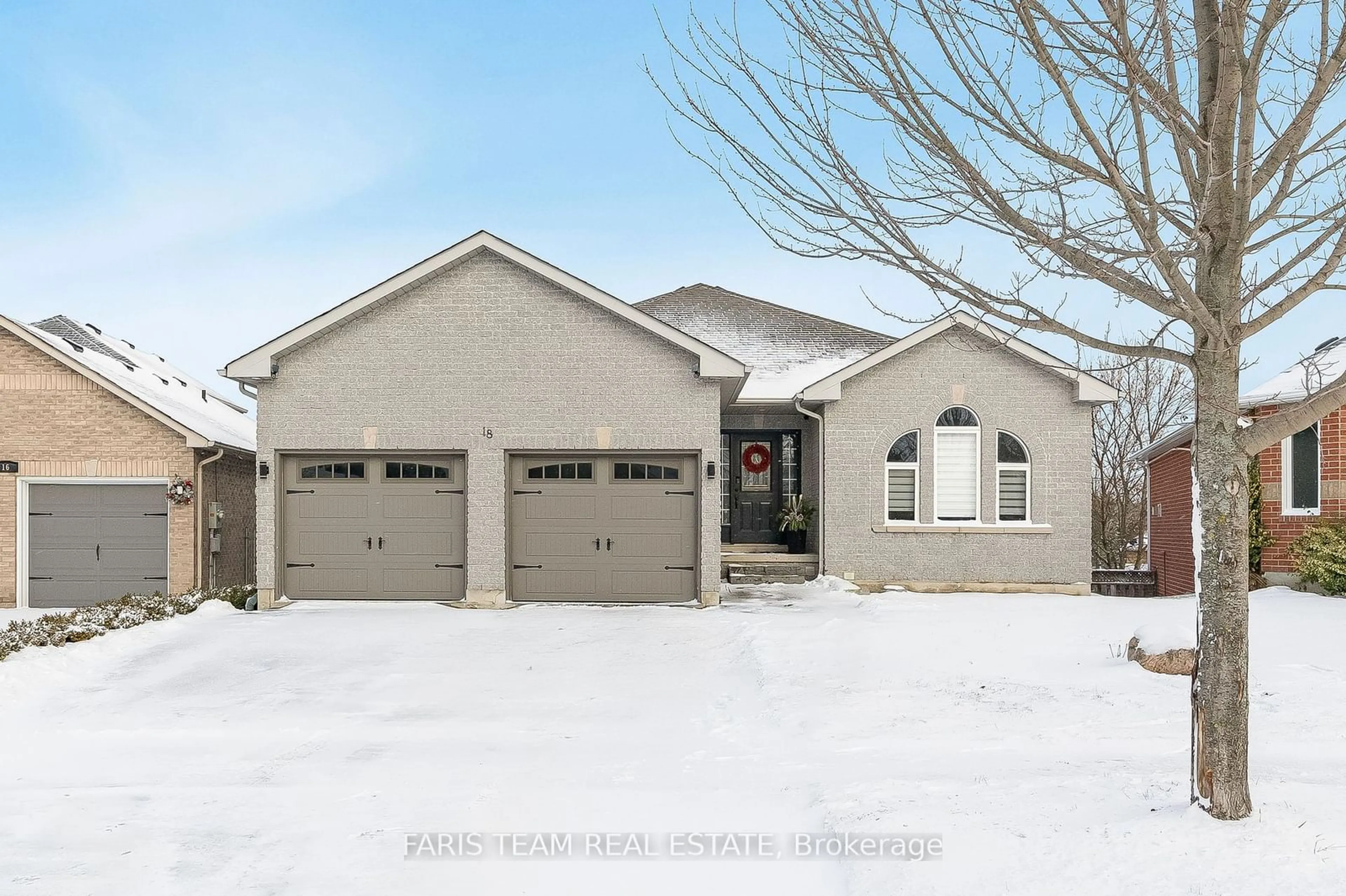 Frontside or backside of a home, the street view for 18 Todd Dr, Barrie Ontario L4N 9K6