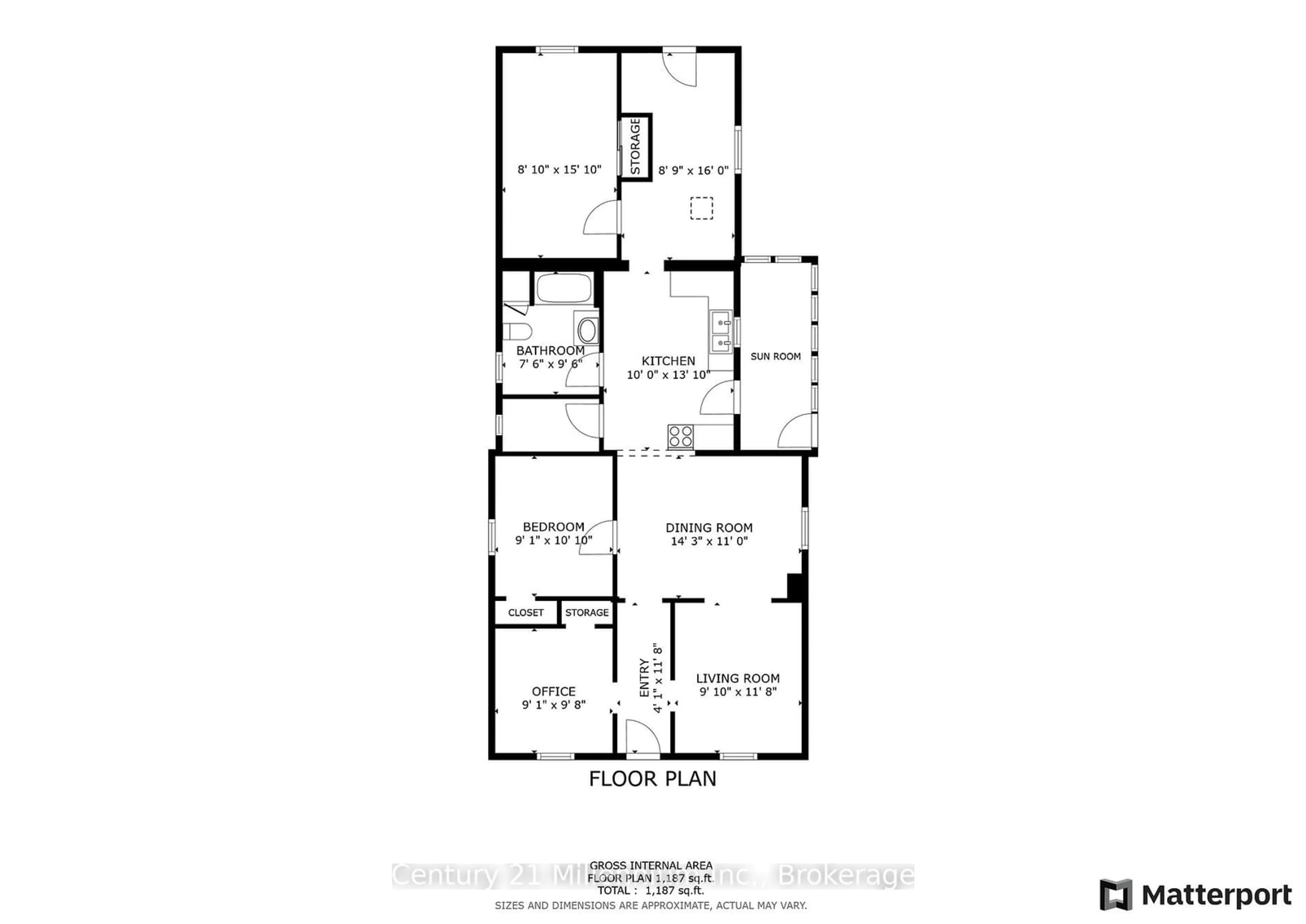 Floor plan for 315 Oak St, Collingwood Ontario L9Y 2Y4