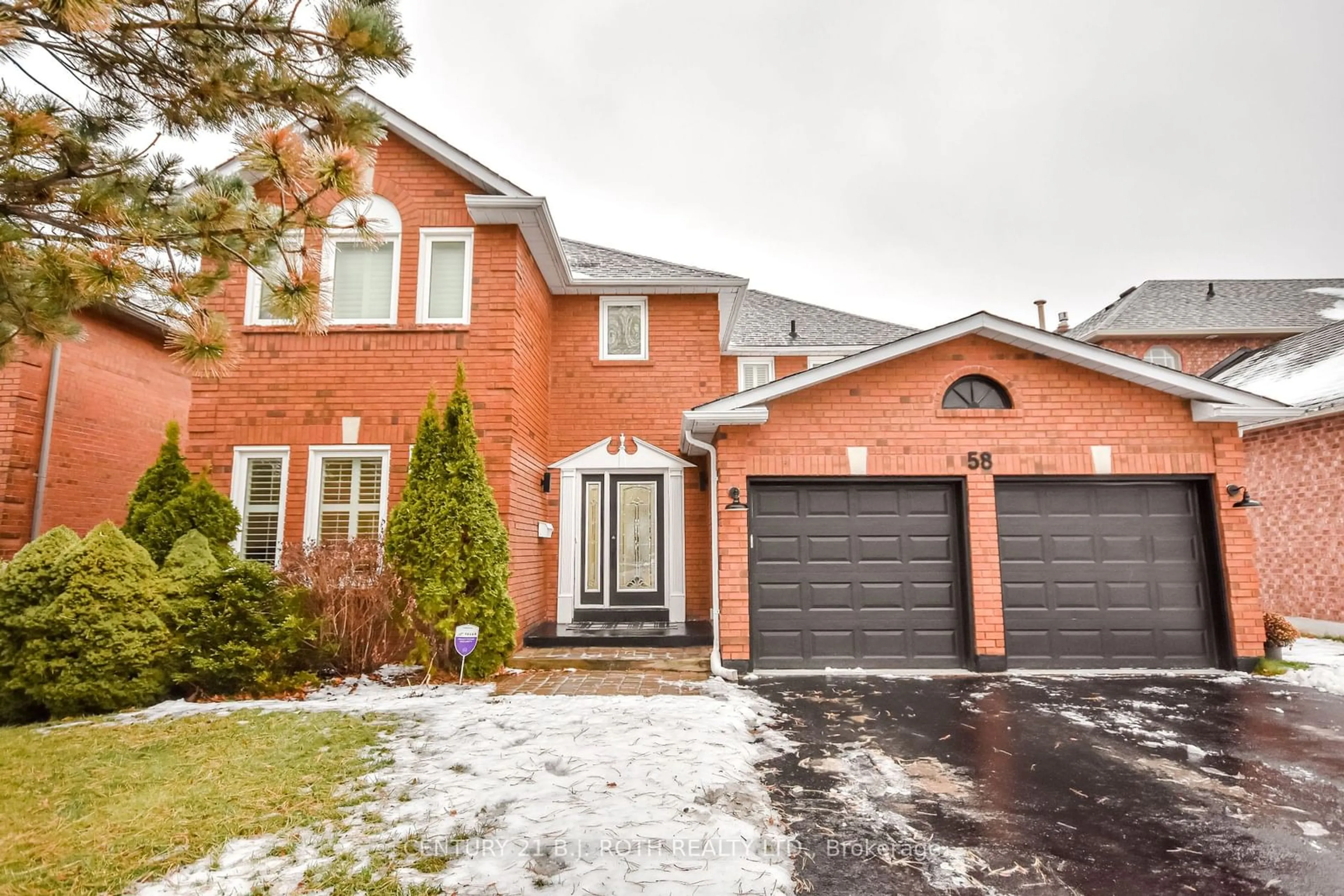 Home with brick exterior material for 58 Brushwood Cres, Barrie Ontario L4N 7G6