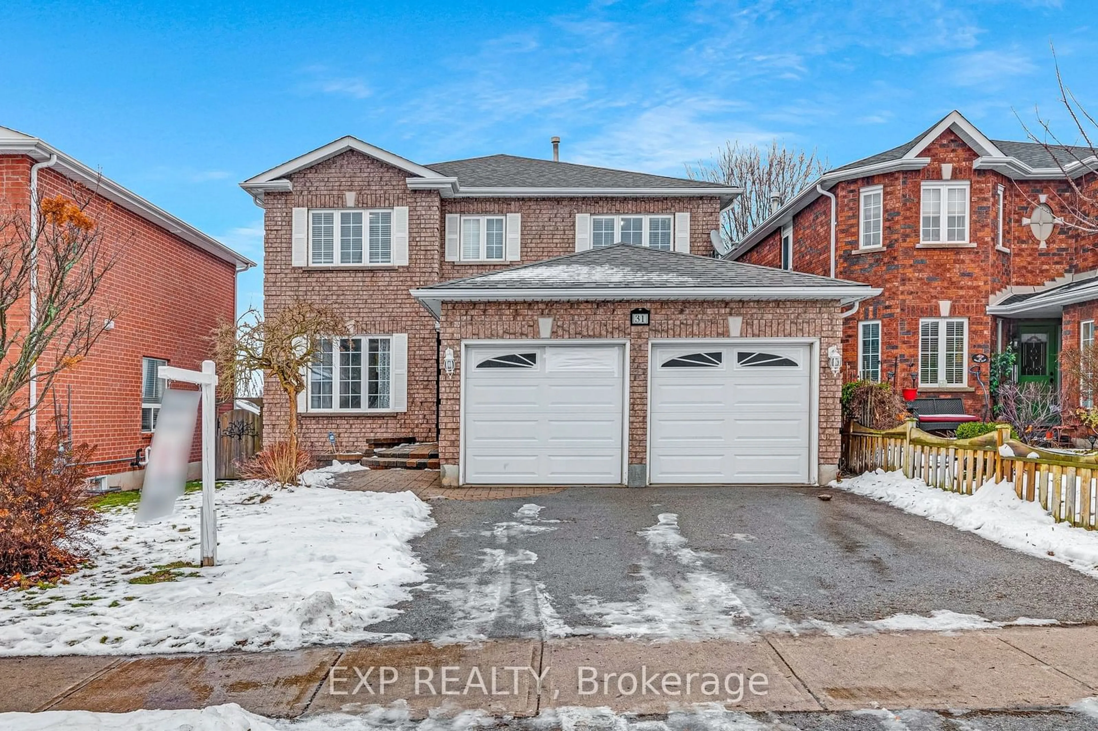 Home with brick exterior material, street for 31 Brown Wood Dr, Barrie Ontario L4M 6N5