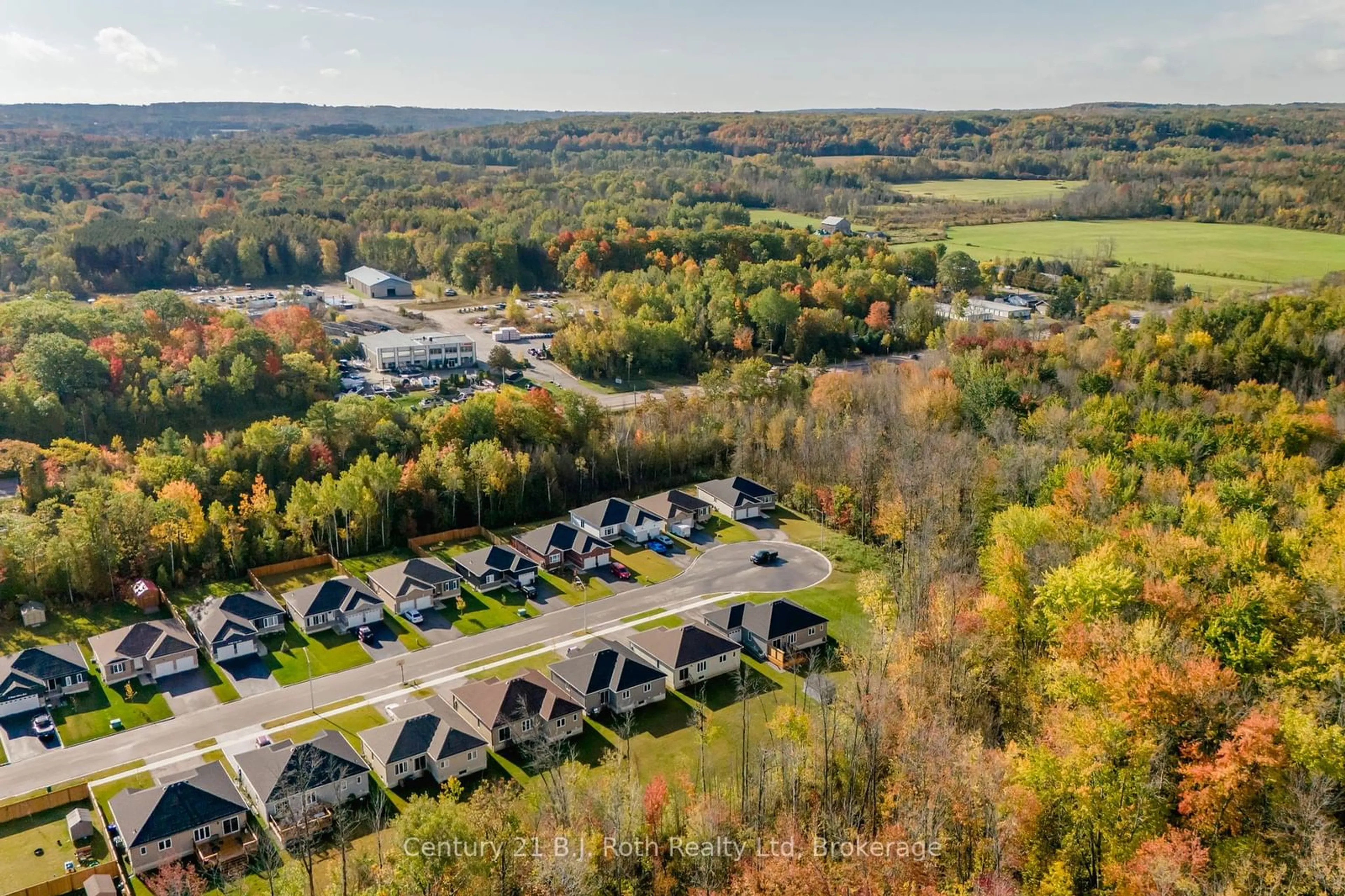 A pic from outside/outdoor area/front of a property/back of a property/a pic from drone, mountain view for 53 Ralph Dalton Blvd, Tay Ontario L0K 2A0