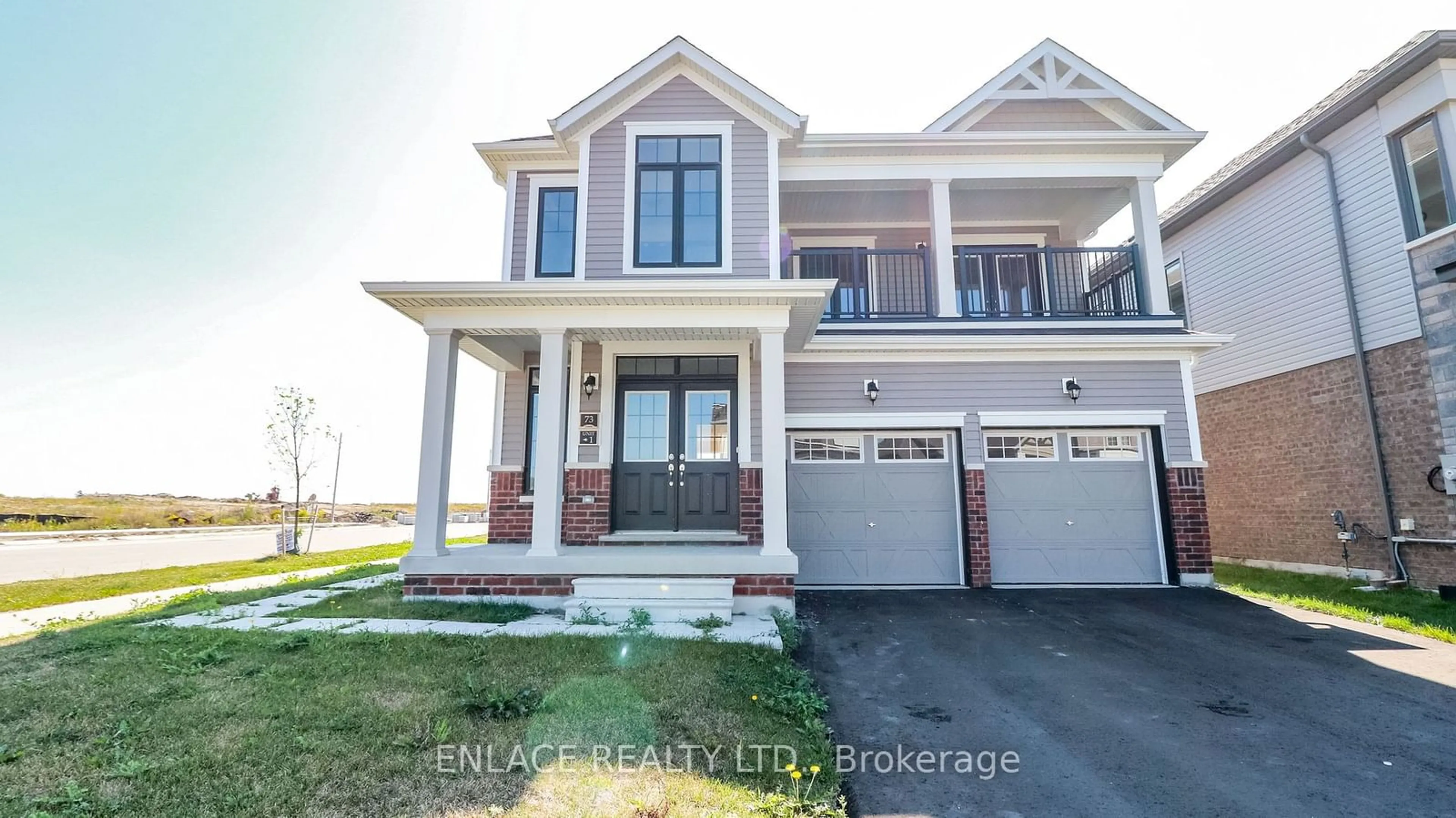 Home with brick exterior material, street for 73 Bannister Rd, Barrie Ontario L7A 0G2