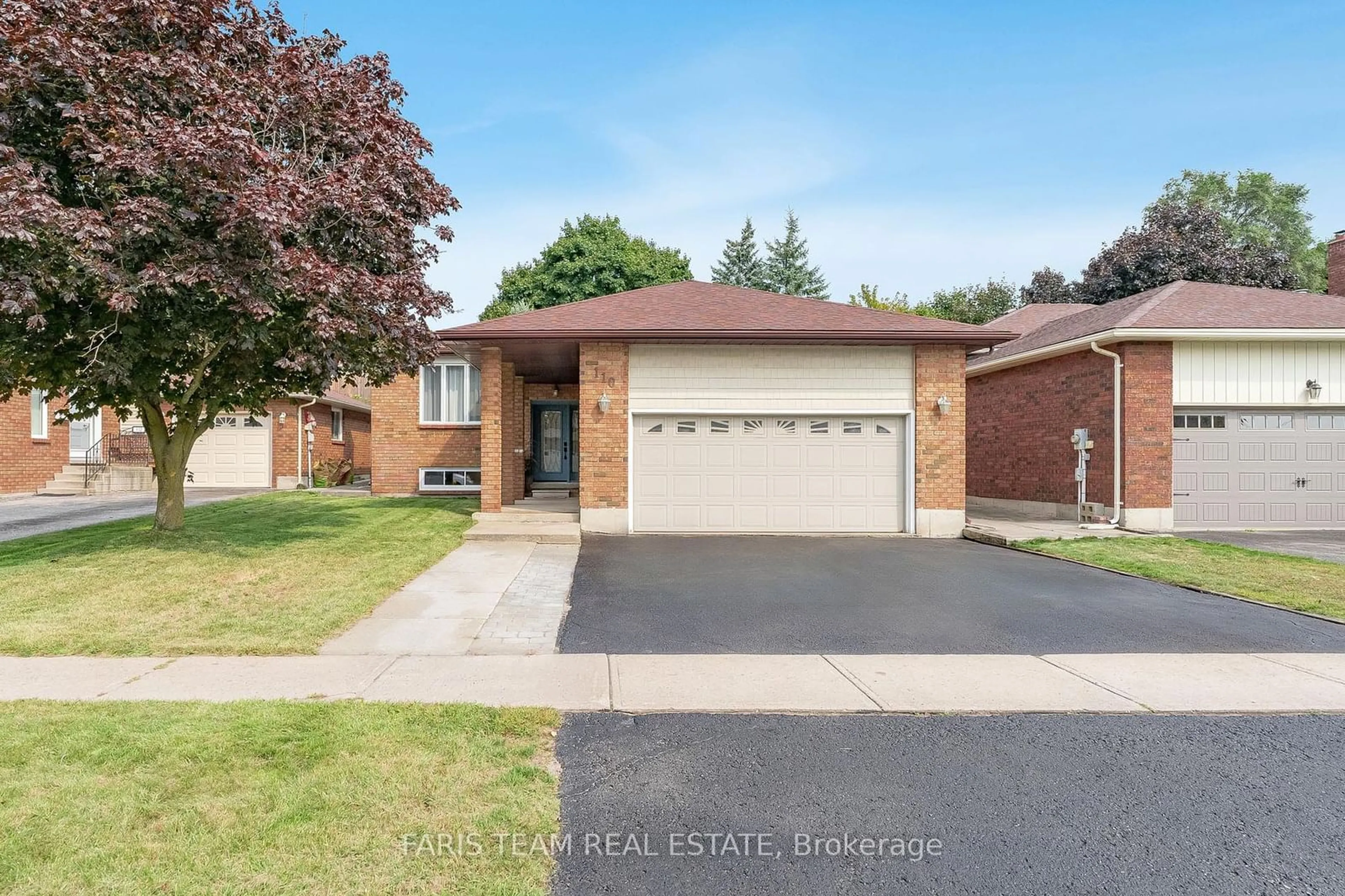 Home with brick exterior material, street for 110 Chieftain Cres, Barrie Ontario L4N 6J3