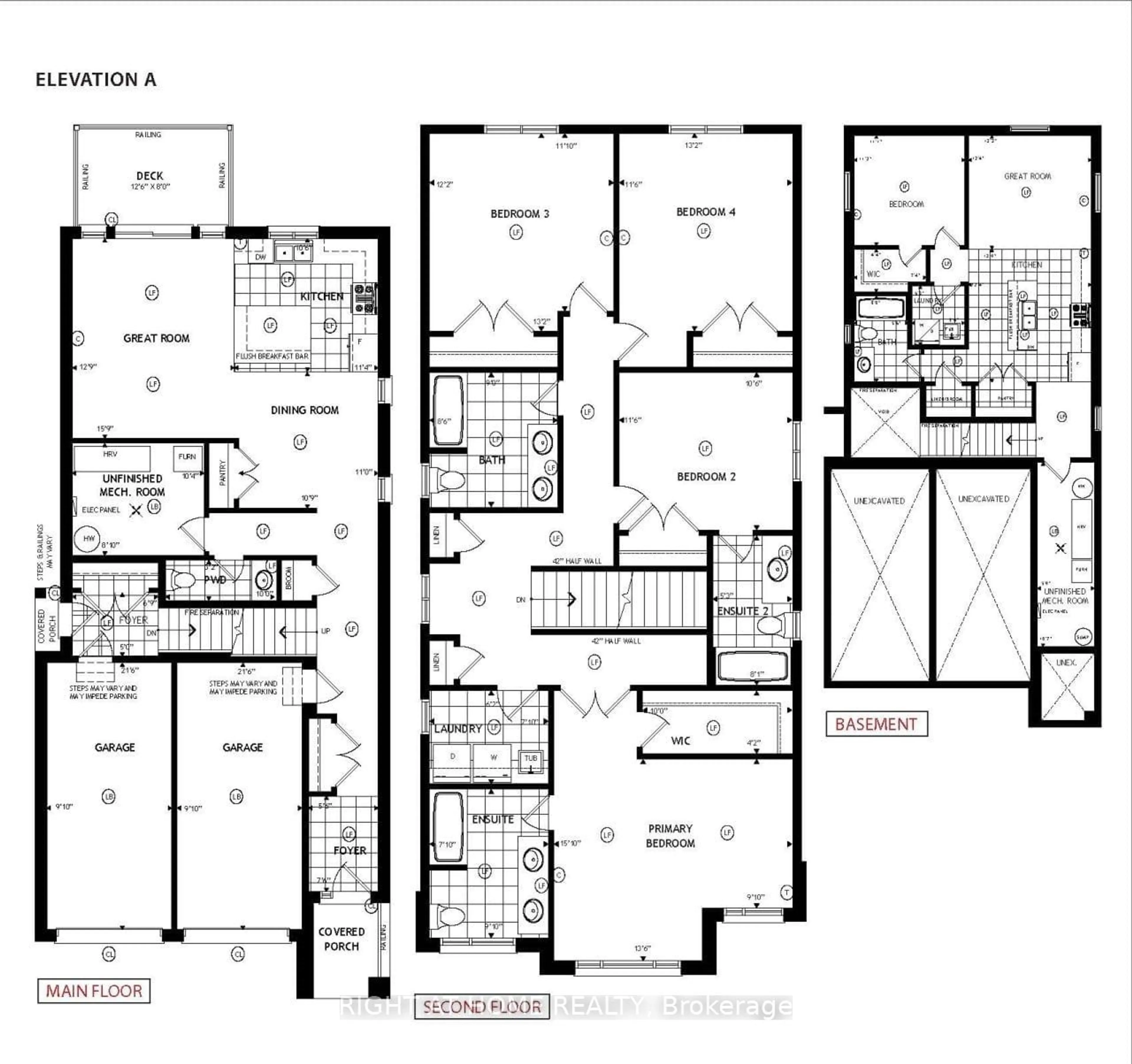 Floor plan for 19 Barnyard Tr, Barrie Ontario L9J 0C2