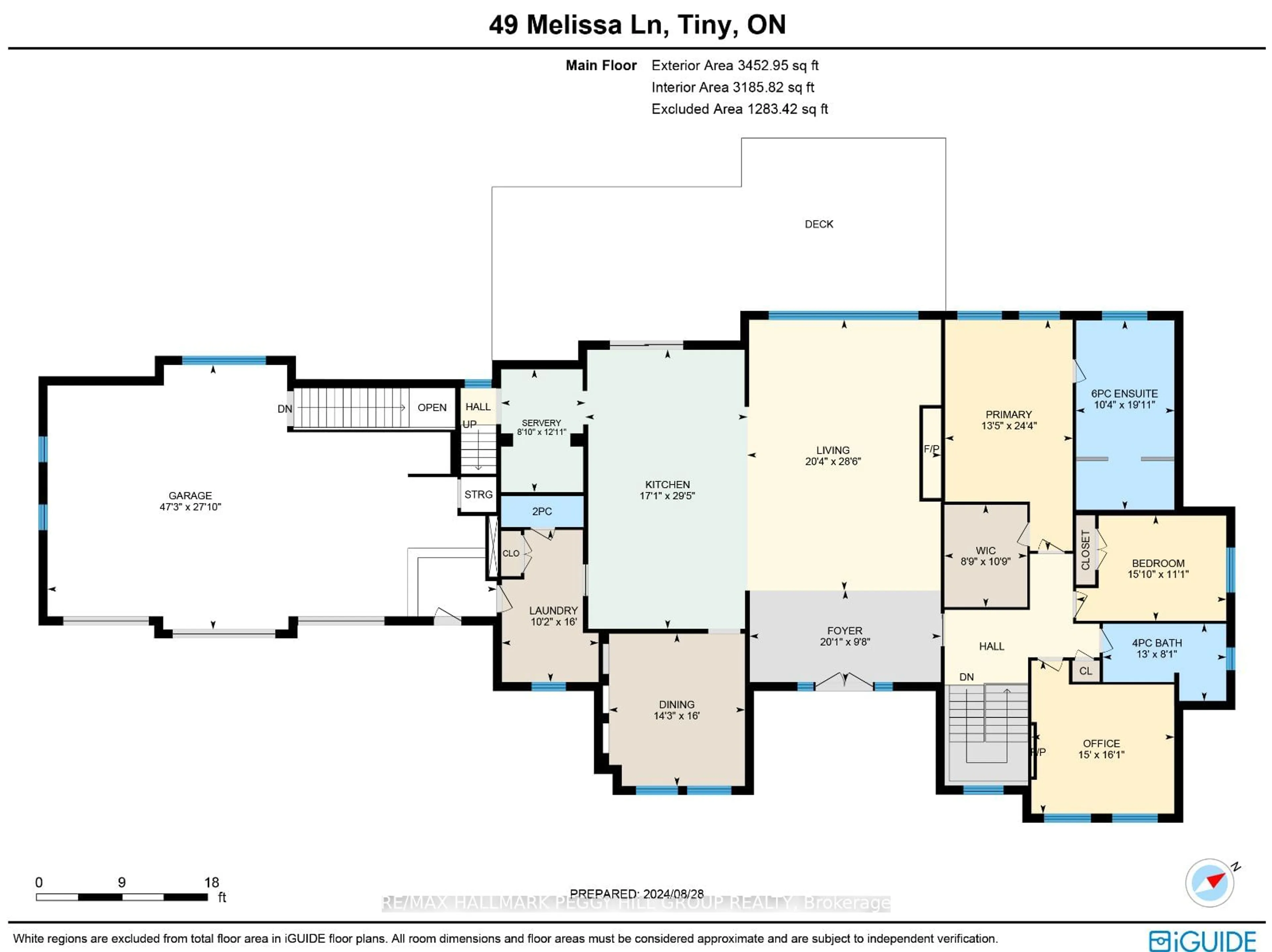 Floor plan for 49 Melissa Lane, Tiny Ontario L9M 0T8