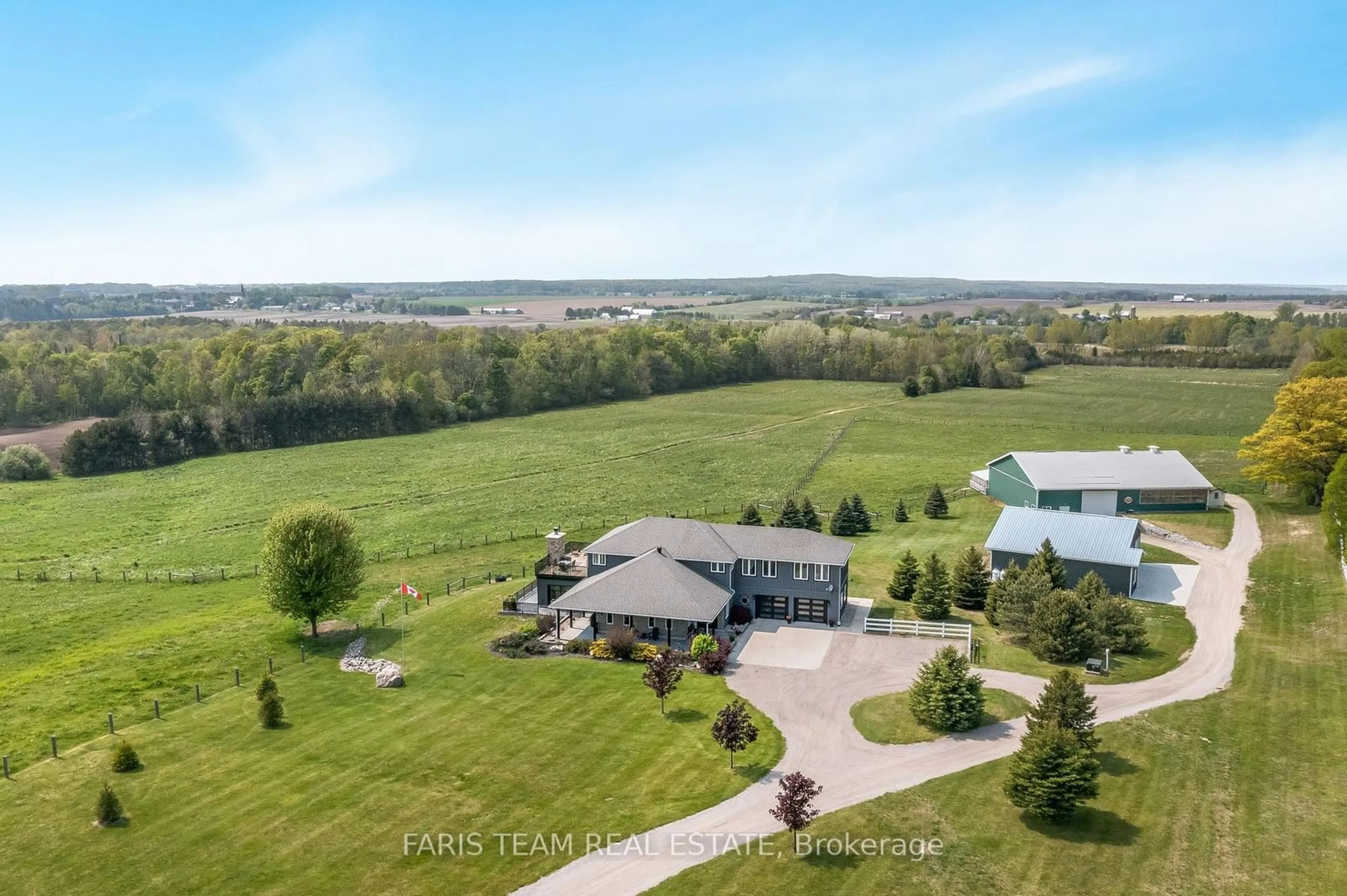 A pic from outside/outdoor area/front of a property/back of a property/a pic from drone, water/lake/river/ocean view for 130 Concession 15, Tiny Ontario L9M 0N8