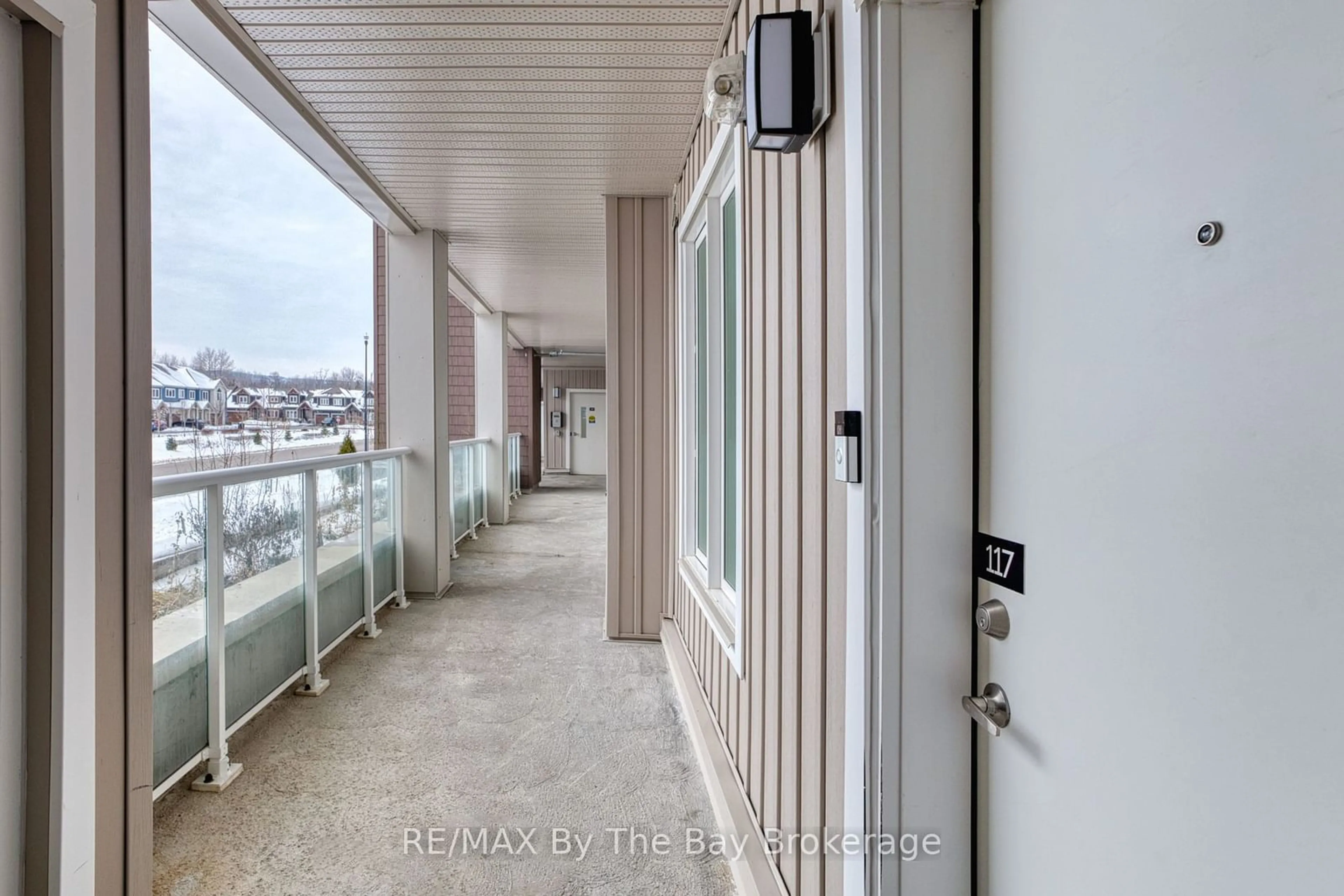 Balcony in the apartment, unknown for 5 Spooner Cres #117, Collingwood Ontario L9Y 1T3