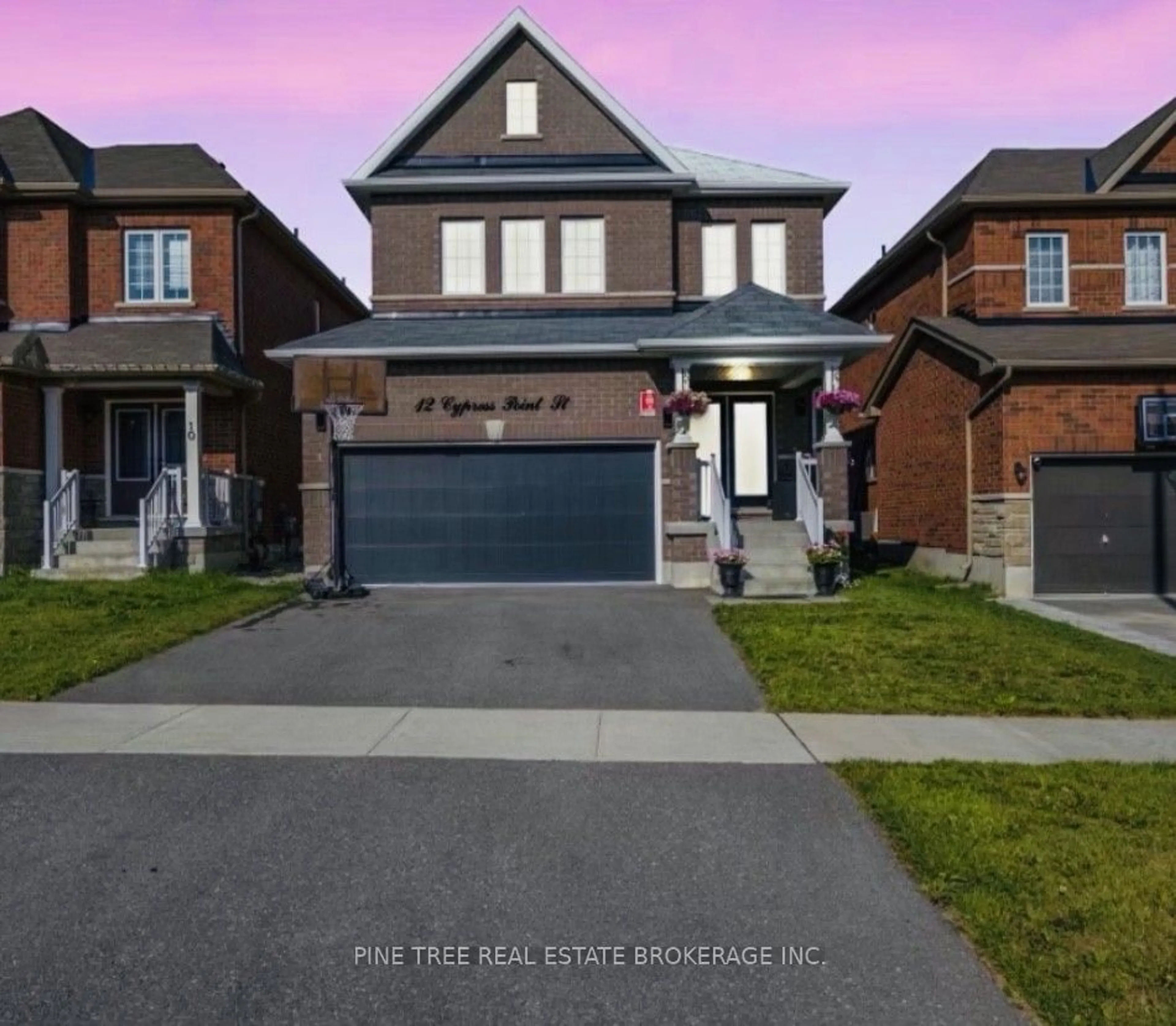 Home with brick exterior material, street for 12 Cypress Point St, Barrie Ontario L4N 6J9