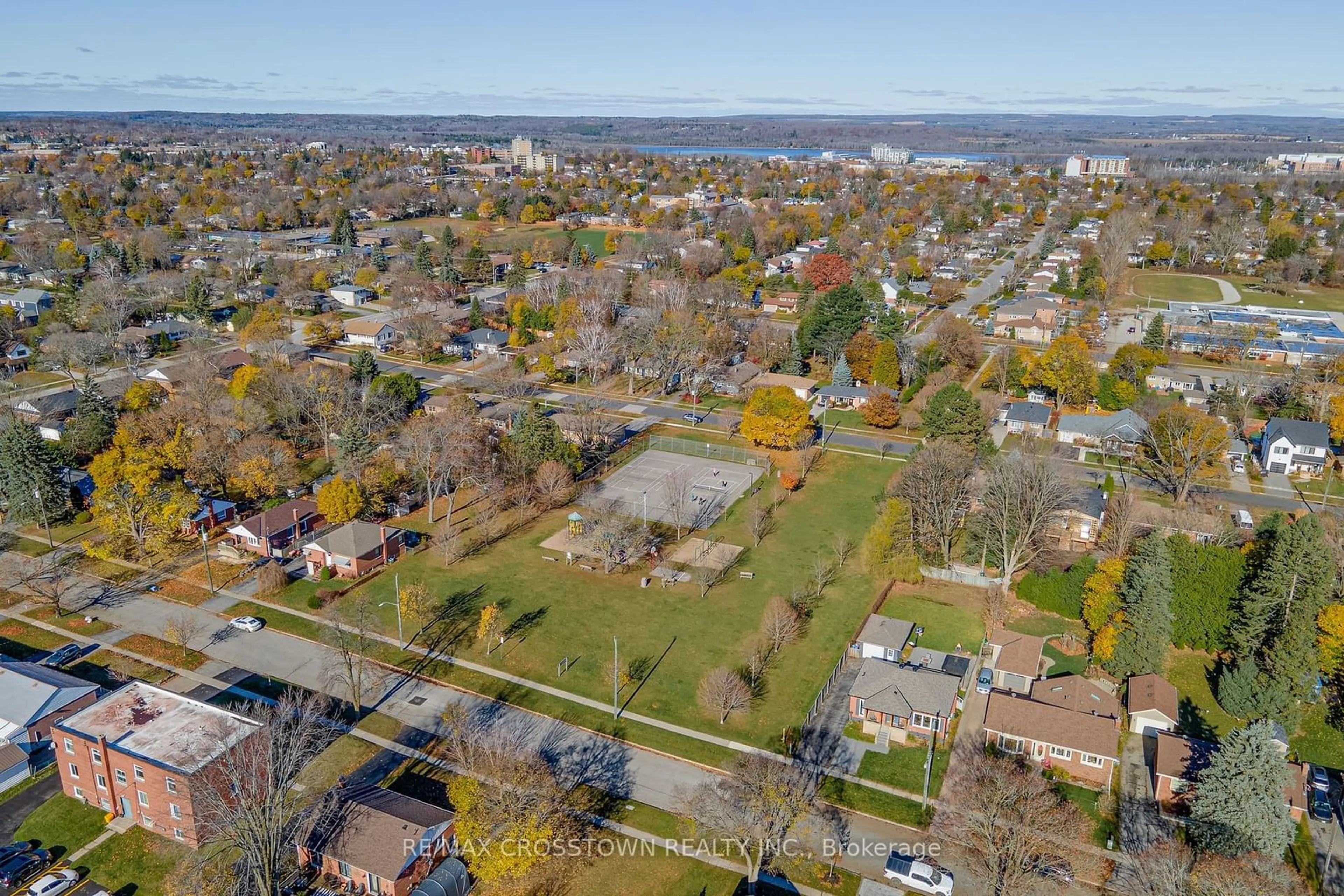 A pic from outside/outdoor area/front of a property/back of a property/a pic from drone, water/lake/river/ocean view for 74 Strabane Ave, Barrie Ontario L4M 2A2