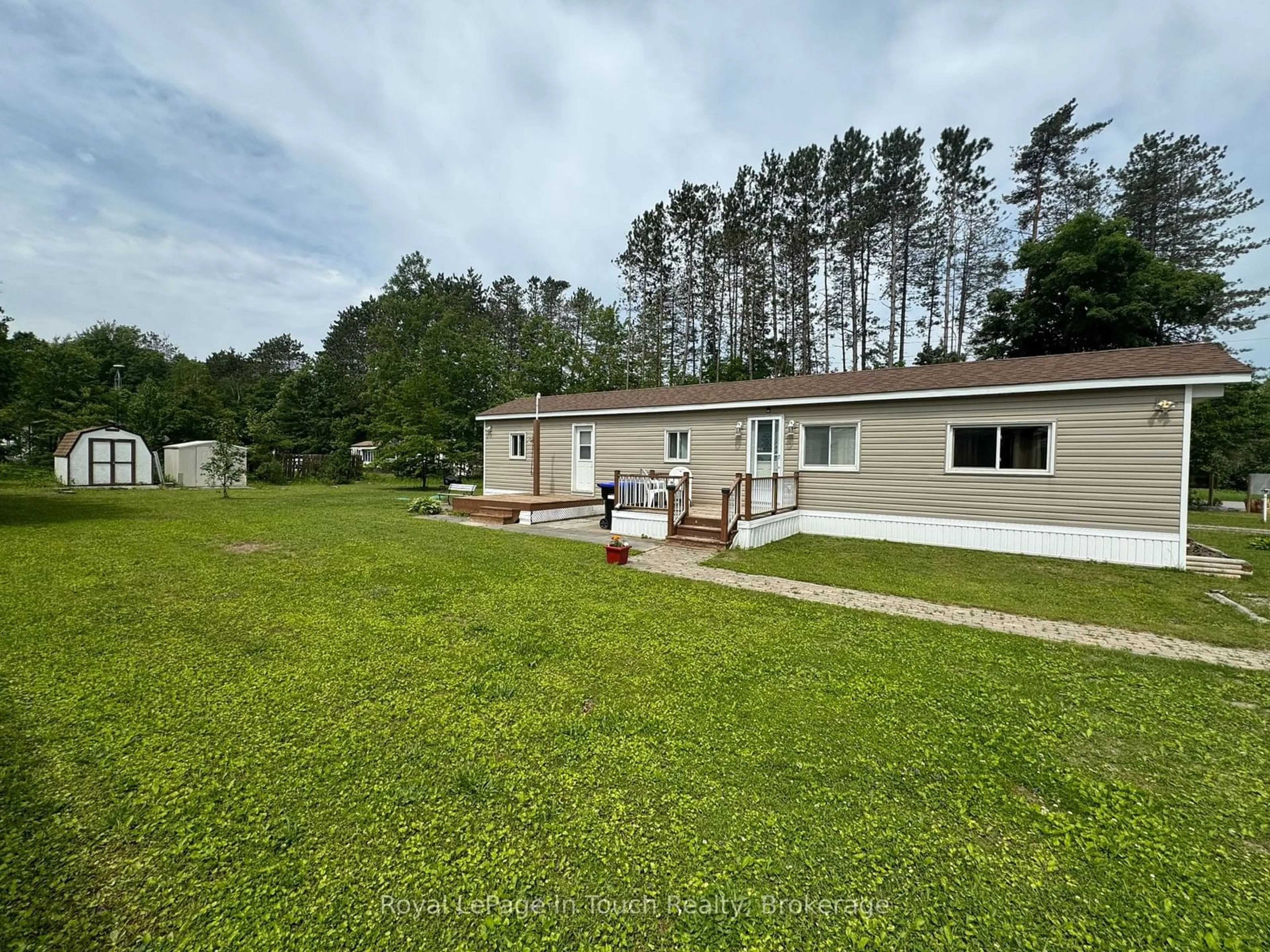 A pic from outside/outdoor area/front of a property/back of a property/a pic from drone, water/lake/river/ocean view for 5263 Elliot Sdrd #2, Tay Ontario L4R 4K3