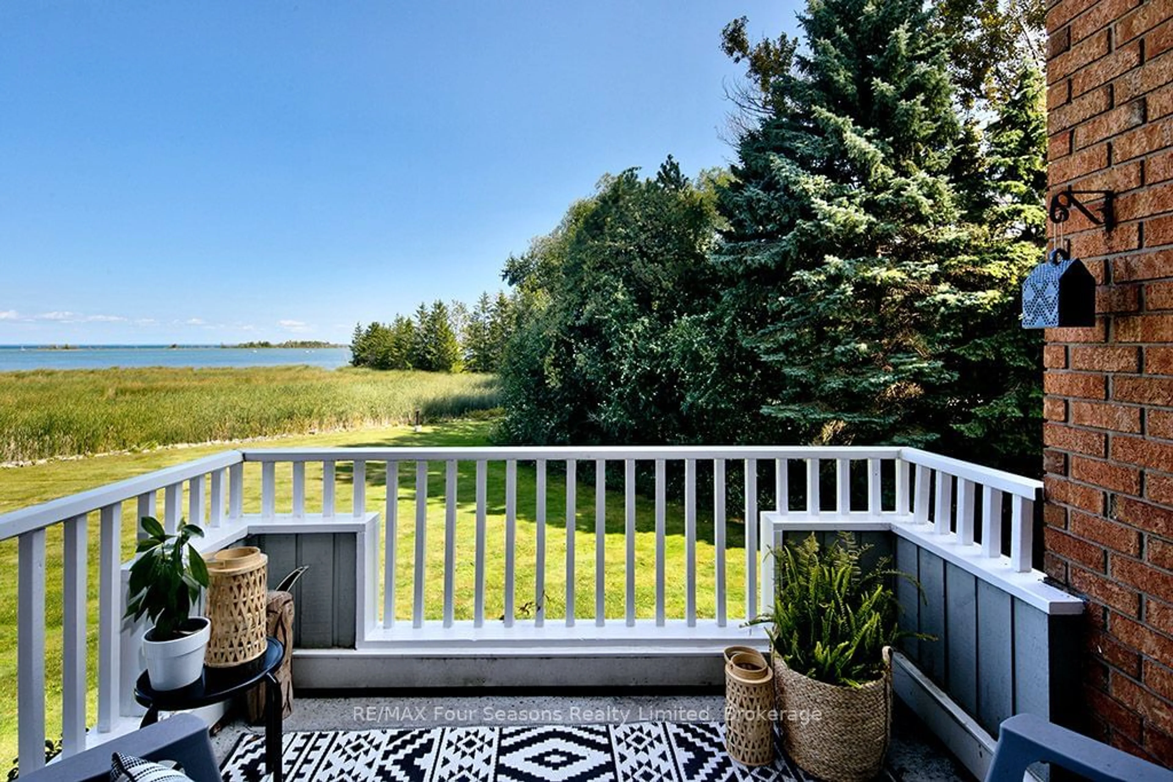 Patio, water/lake/river/ocean view for 2 RAMBLINGS Way #9, Collingwood Ontario L9Y 5C6