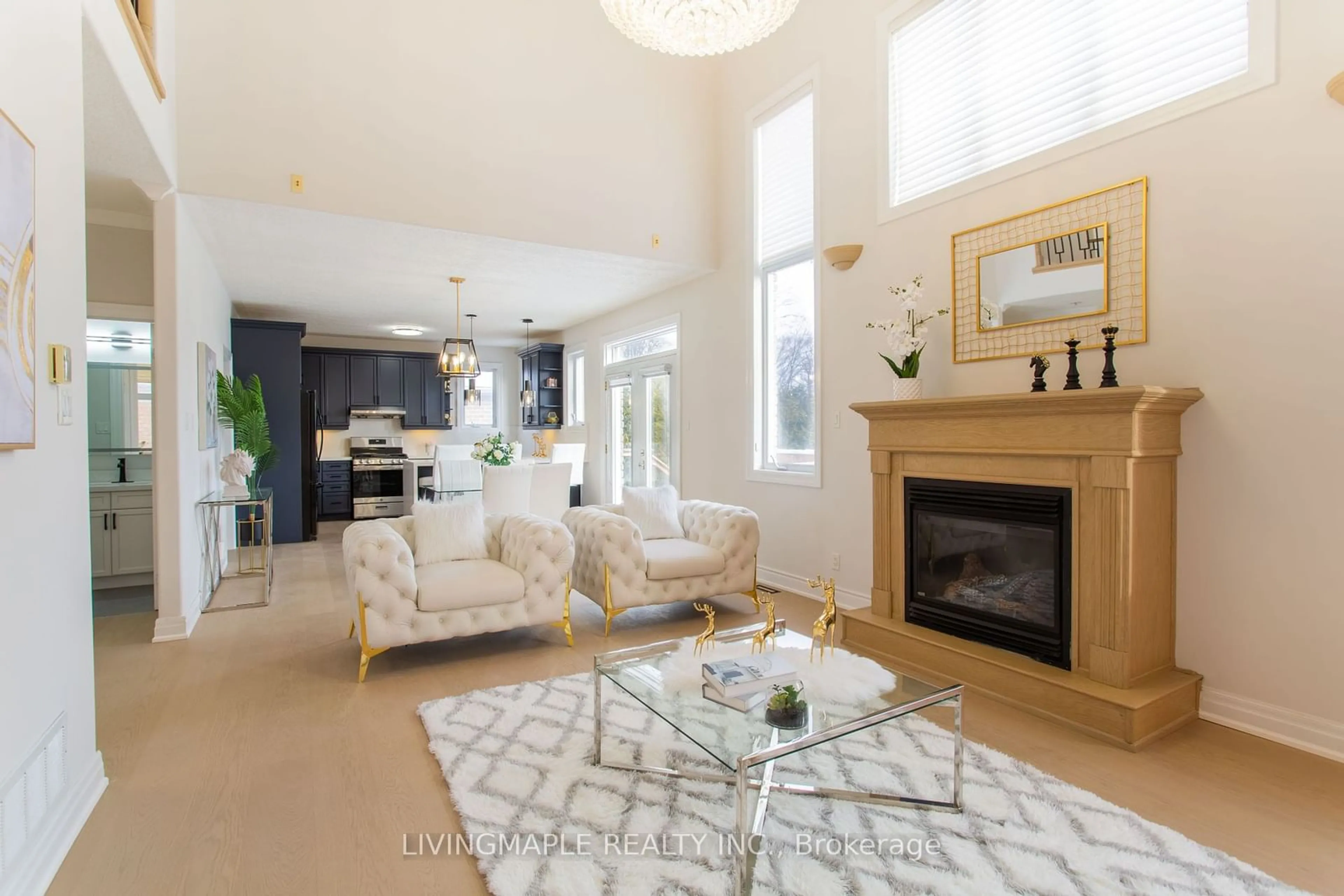 Living room with furniture, unknown for 9 Margaret Dr, Barrie Ontario L4M 6Y6