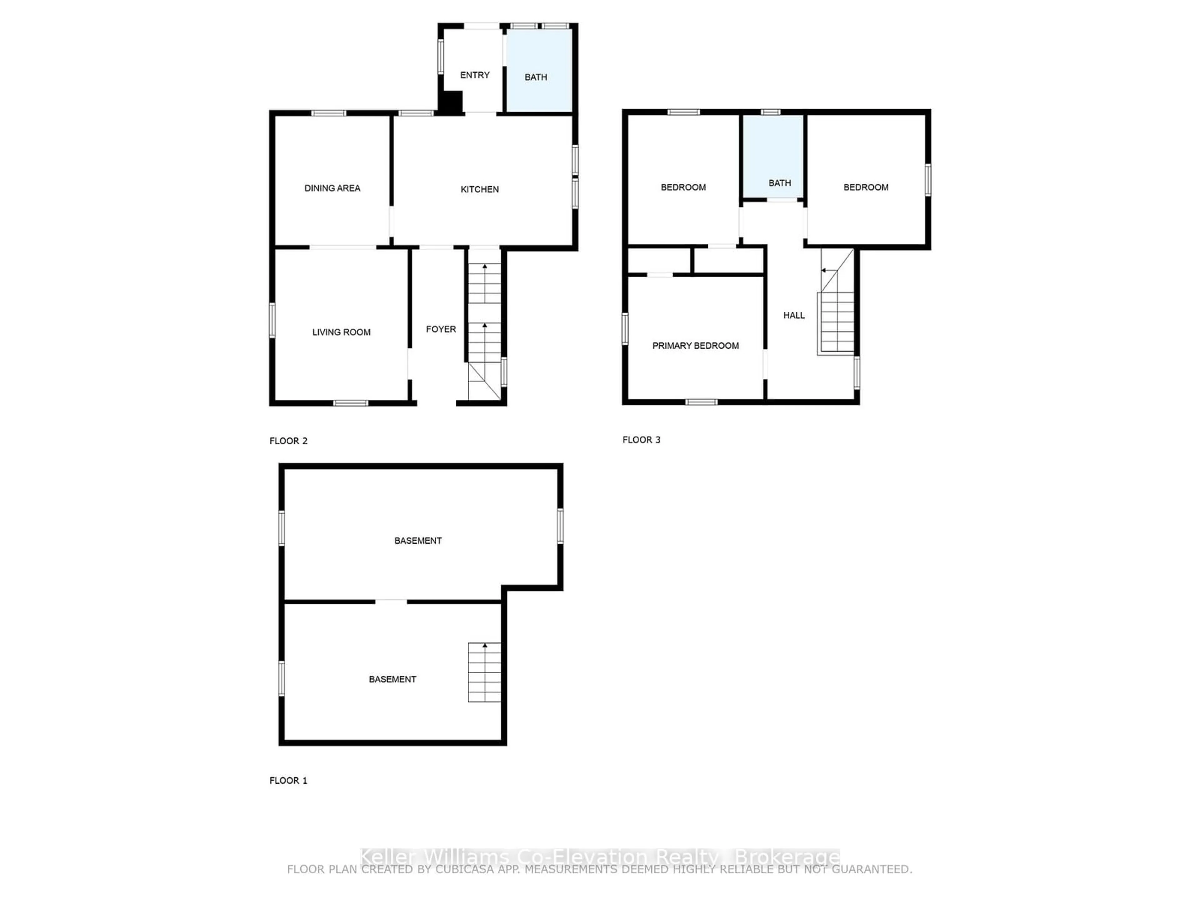 Floor plan for 352 THIRD St, Midland Ontario L4R 3S7