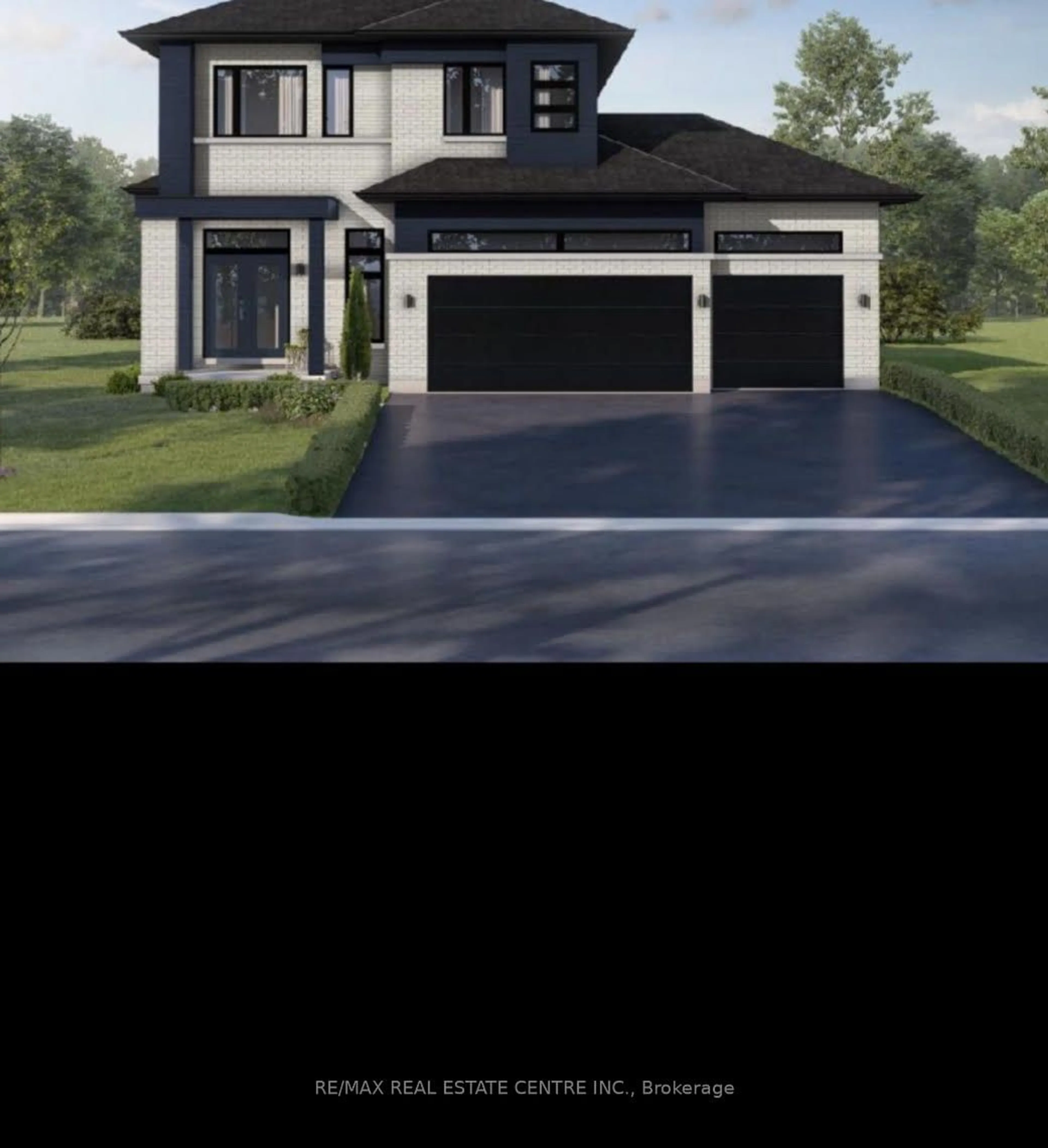 Home with vinyl exterior material, street for LOT 105 Searidge St, Severn Ontario L3V 0Y4