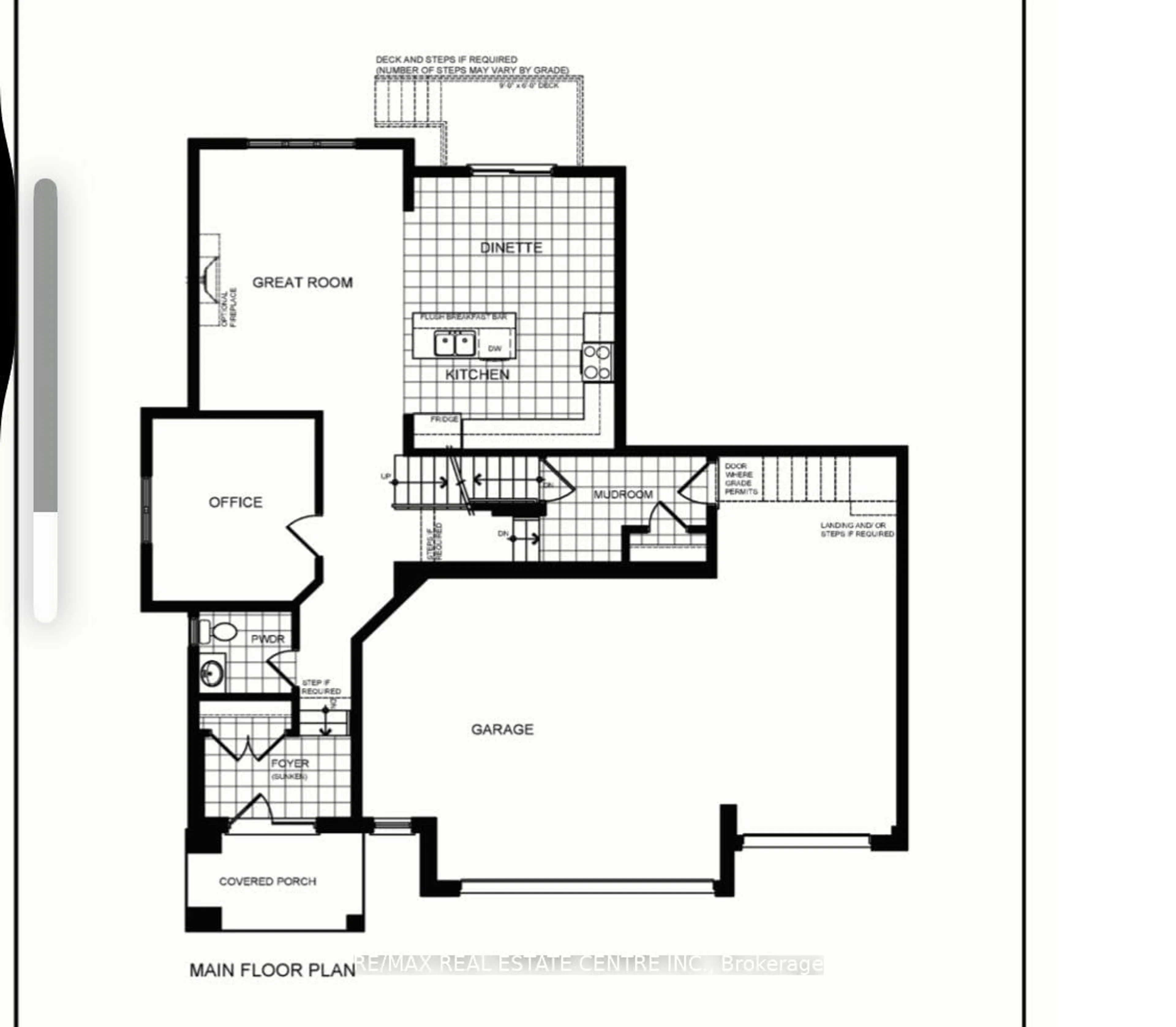 Floor plan for LOT 105 Searidge St, Severn Ontario L3V 0Y4