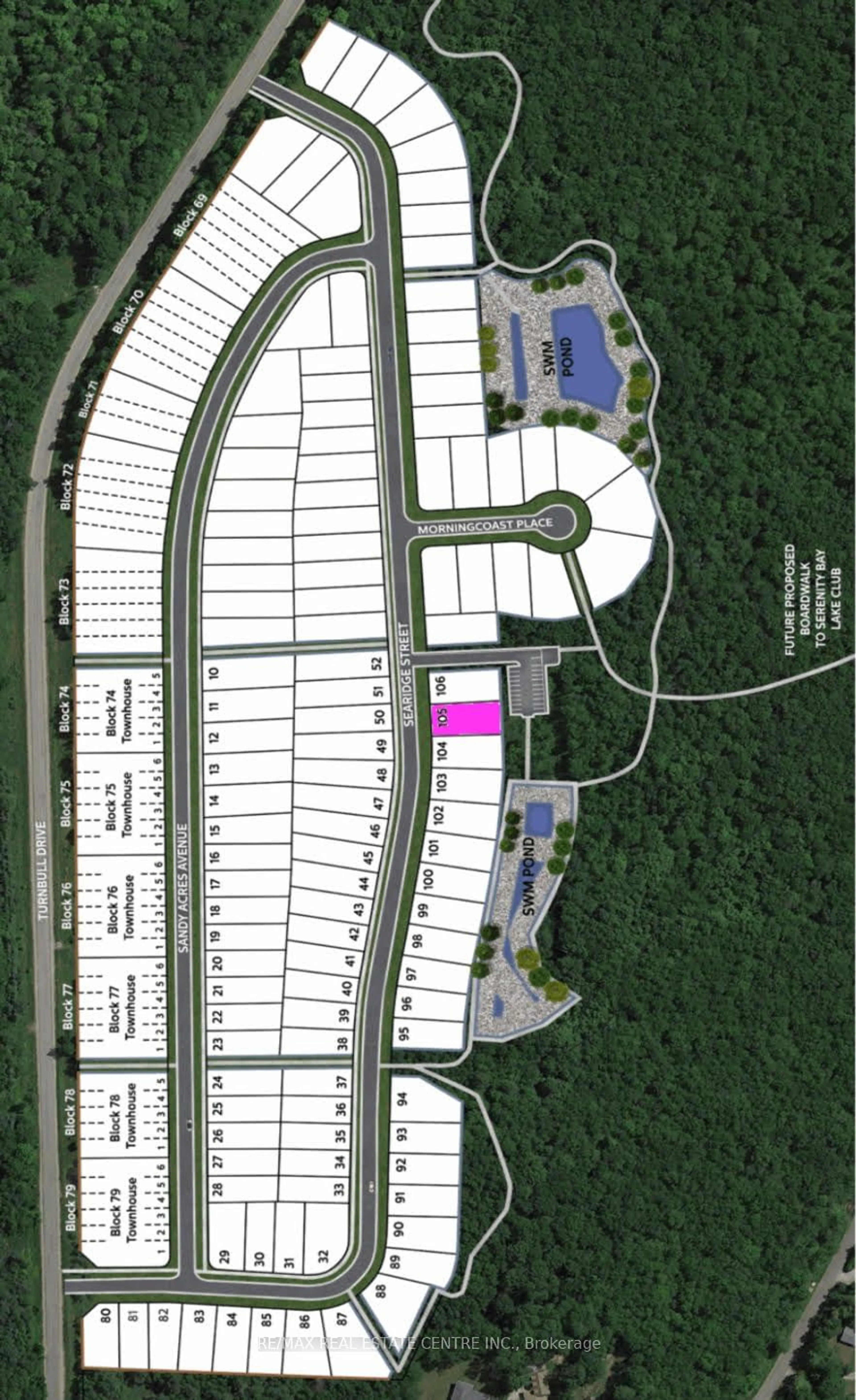 Floor plan for LOT 105 Searidge St, Severn Ontario L3V 0Y4