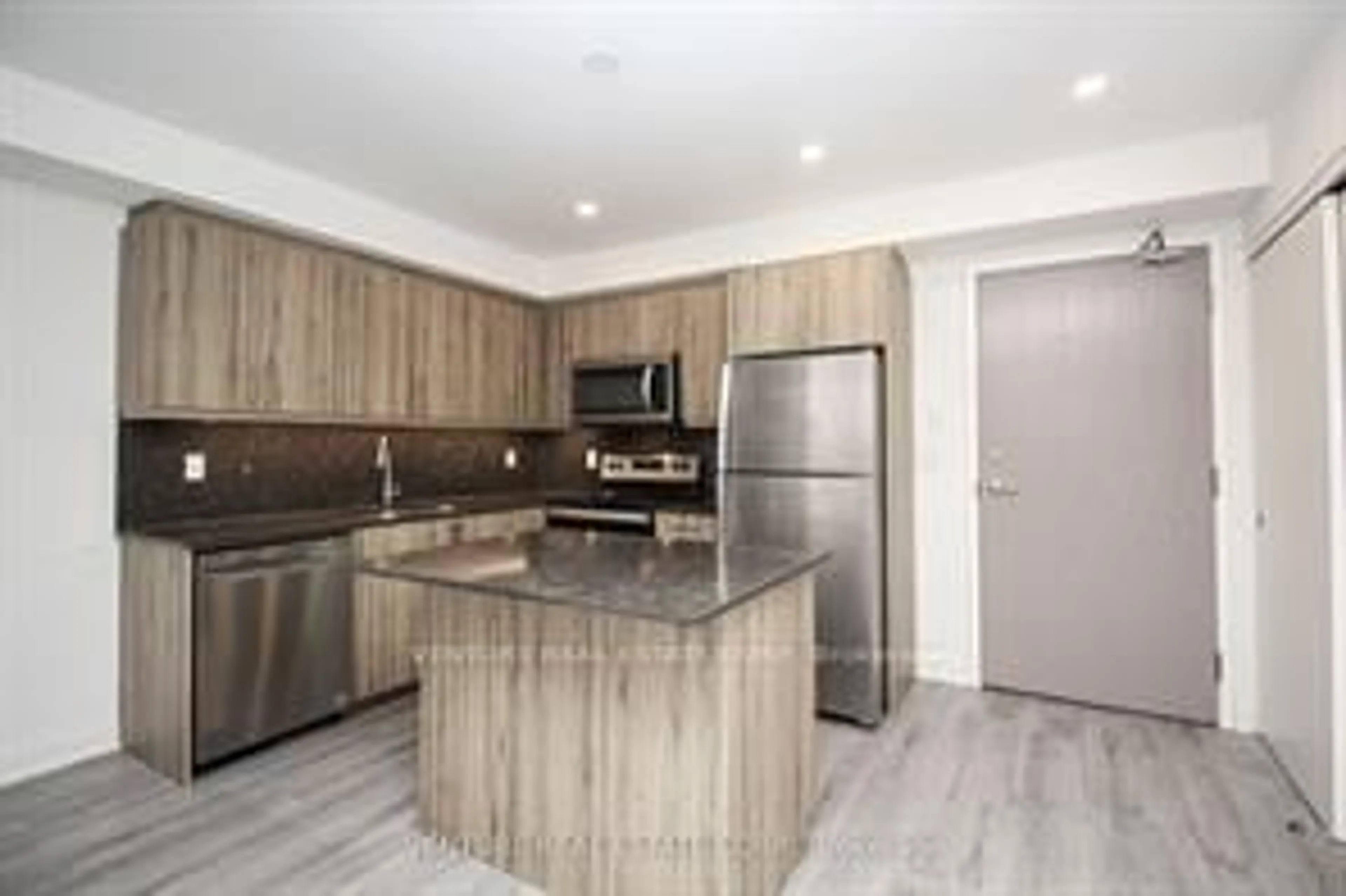 Standard kitchen, wood/laminate floor for 58 Lakeside Terr #308, Barrie Ontario L4M 0A5