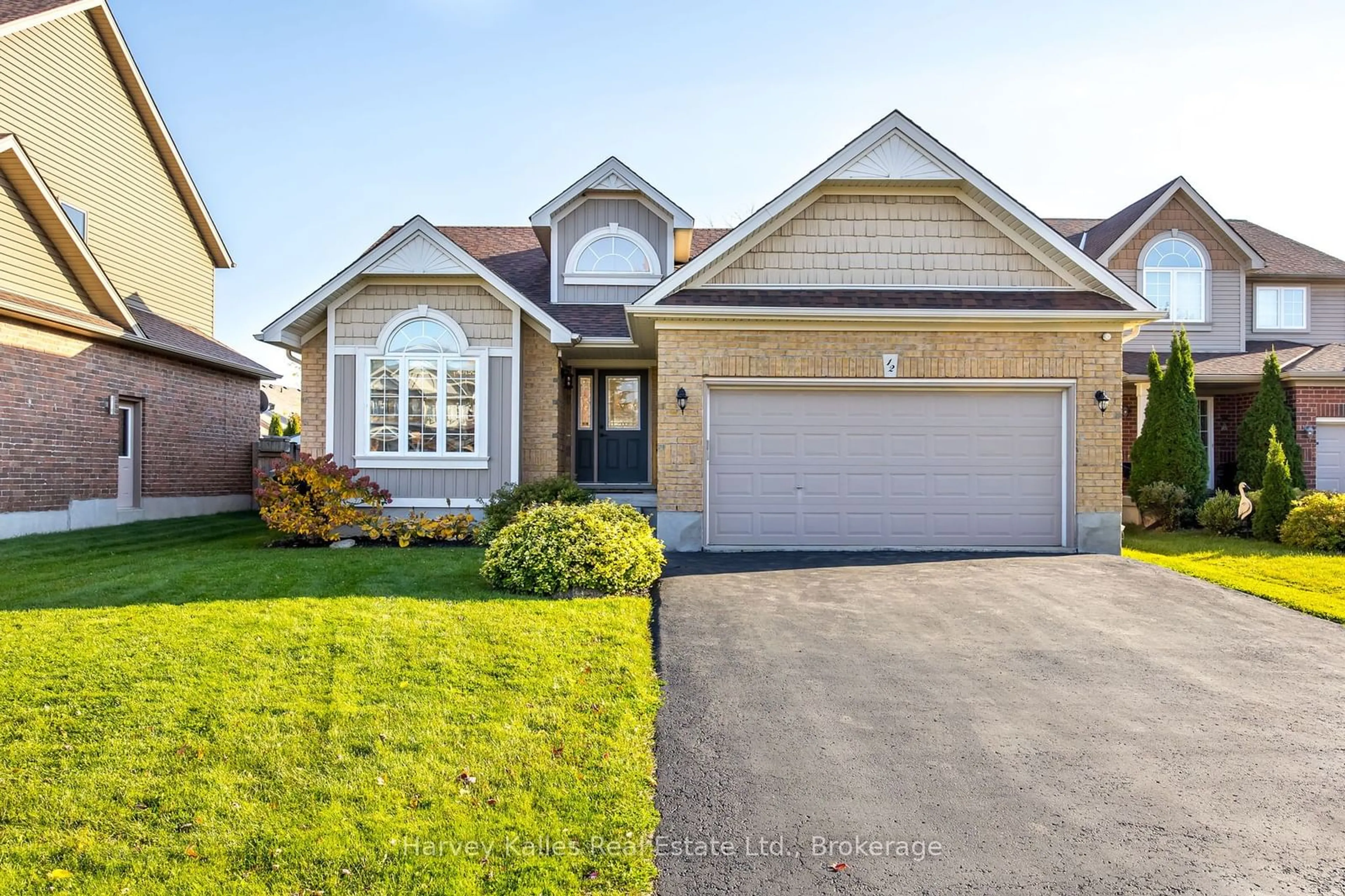 Home with brick exterior material, street for 12 Chamberlain Cres, Collingwood Ontario L9Y 0E3