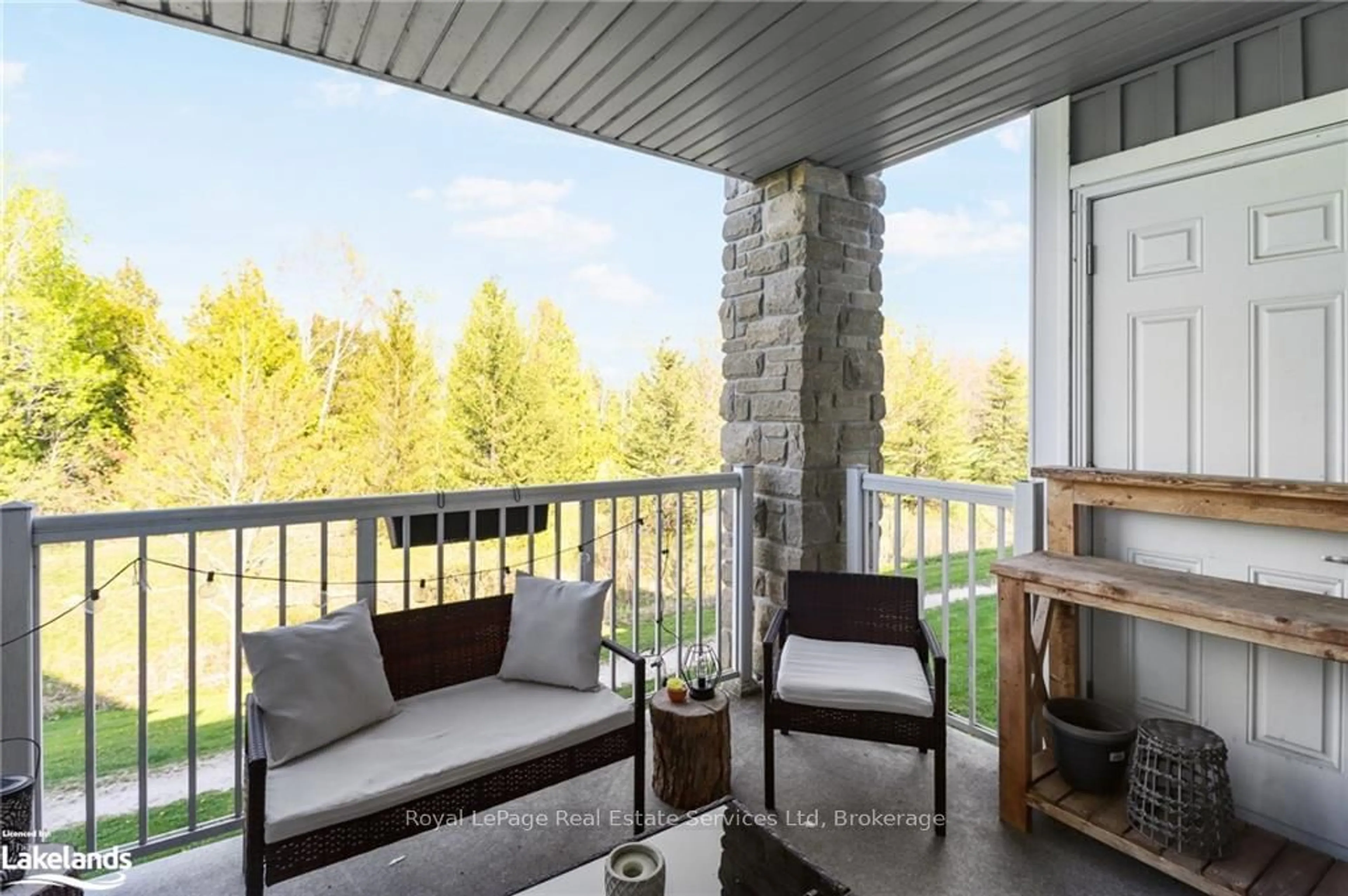 Patio, water/lake/river/ocean view for 50 MULLIGAN Lane #213, Wasaga Beach Ontario L9Z 0C5