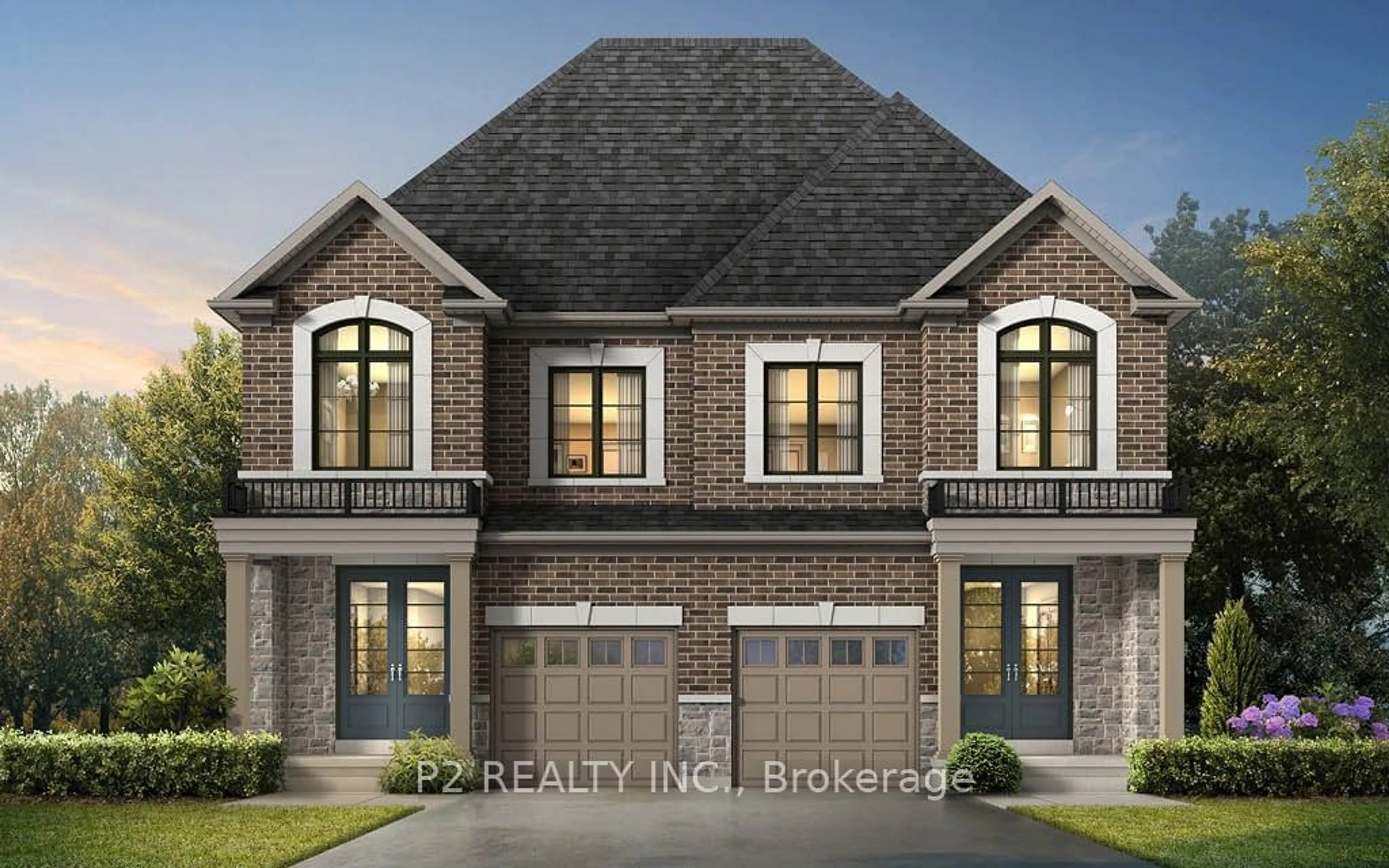 Home with brick exterior material, street for 24 Wild Ginger Lane, Springwater Ontario L9X 2E4