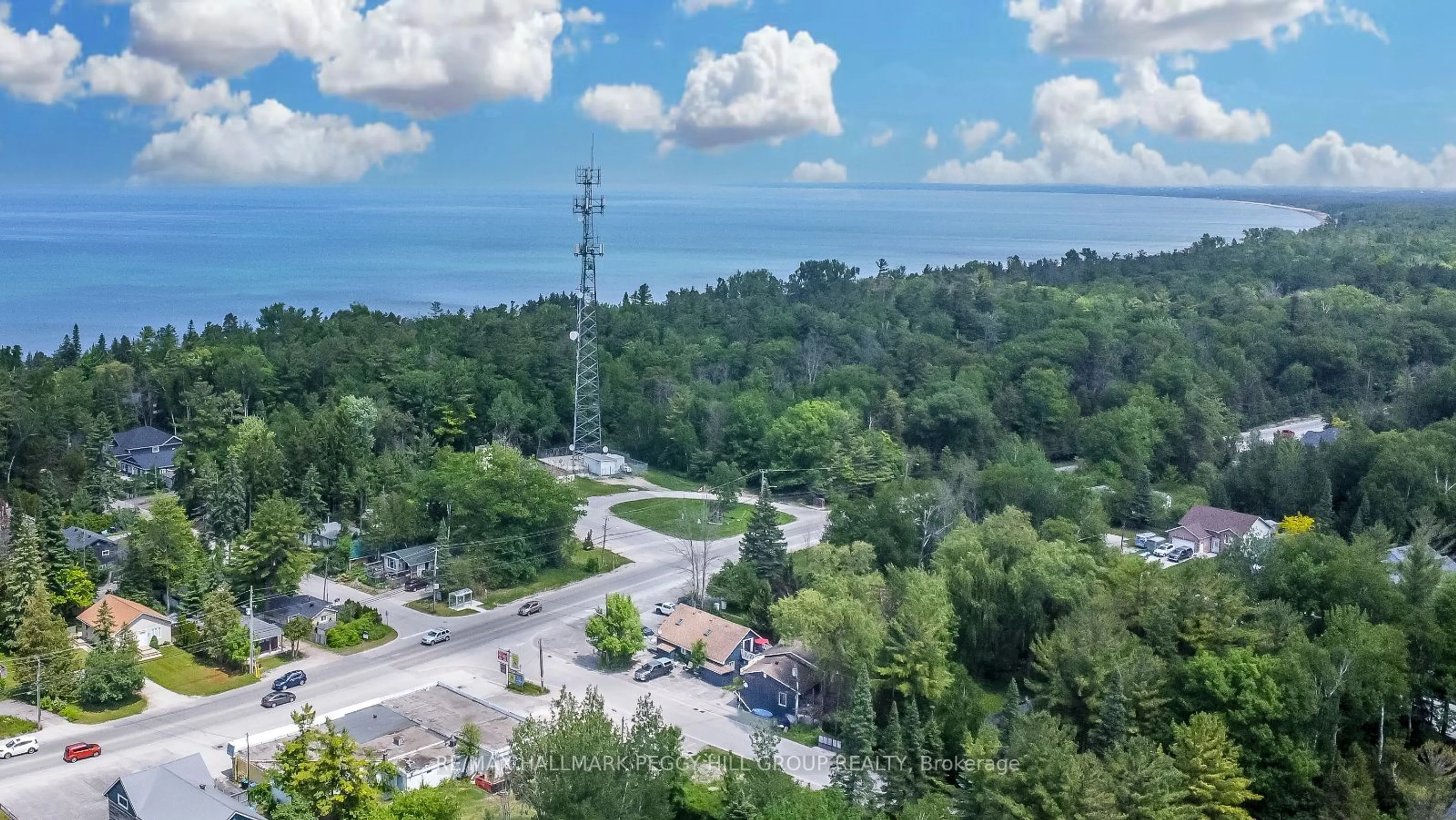 A pic from outside/outdoor area/front of a property/back of a property/a pic from drone, water/lake/river/ocean view for 3071 Mosley St, Wasaga Beach Ontario L9Z 1W7