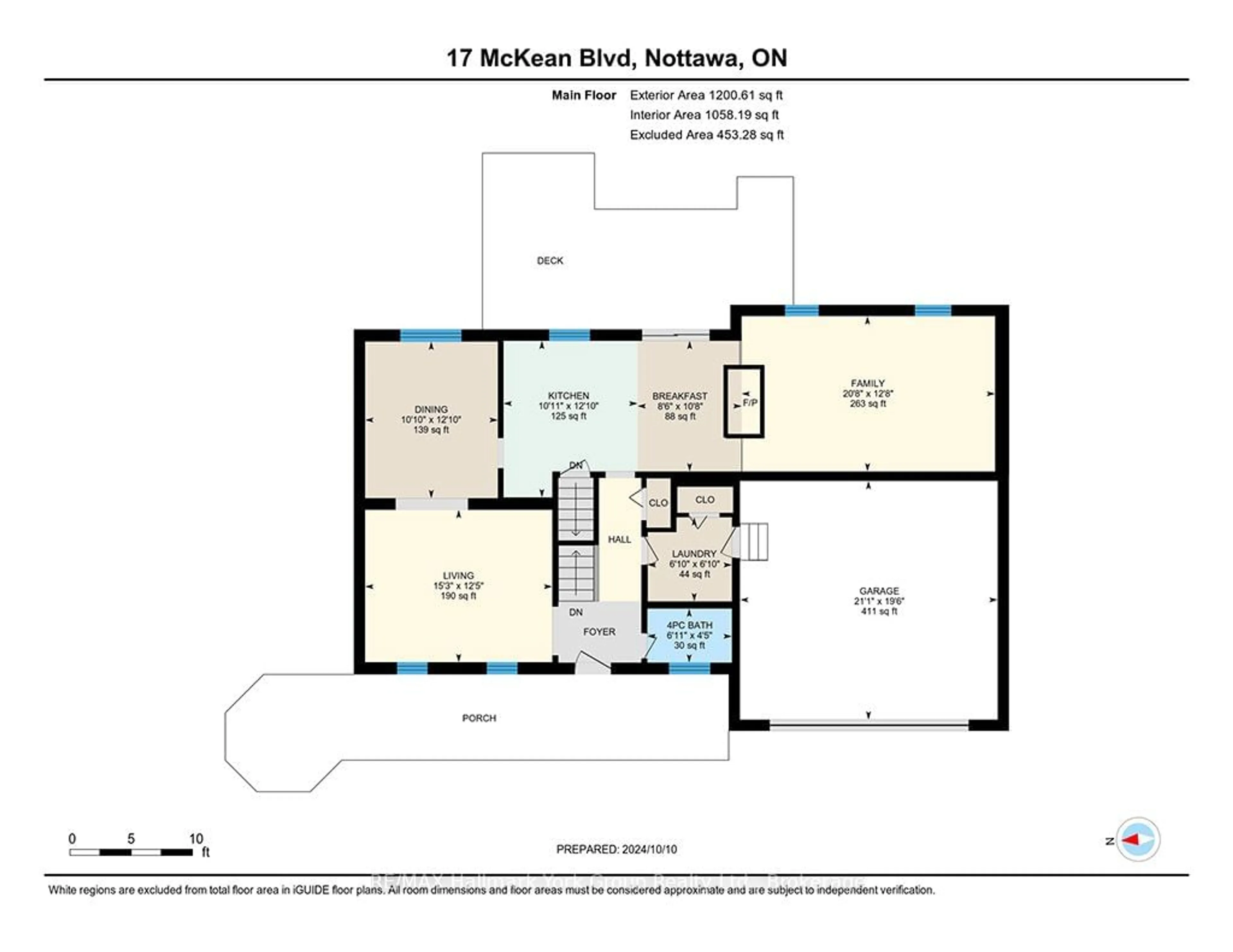 Floor plan for 17 MCKEAN Blvd, Clearview Ontario L0M 1P0