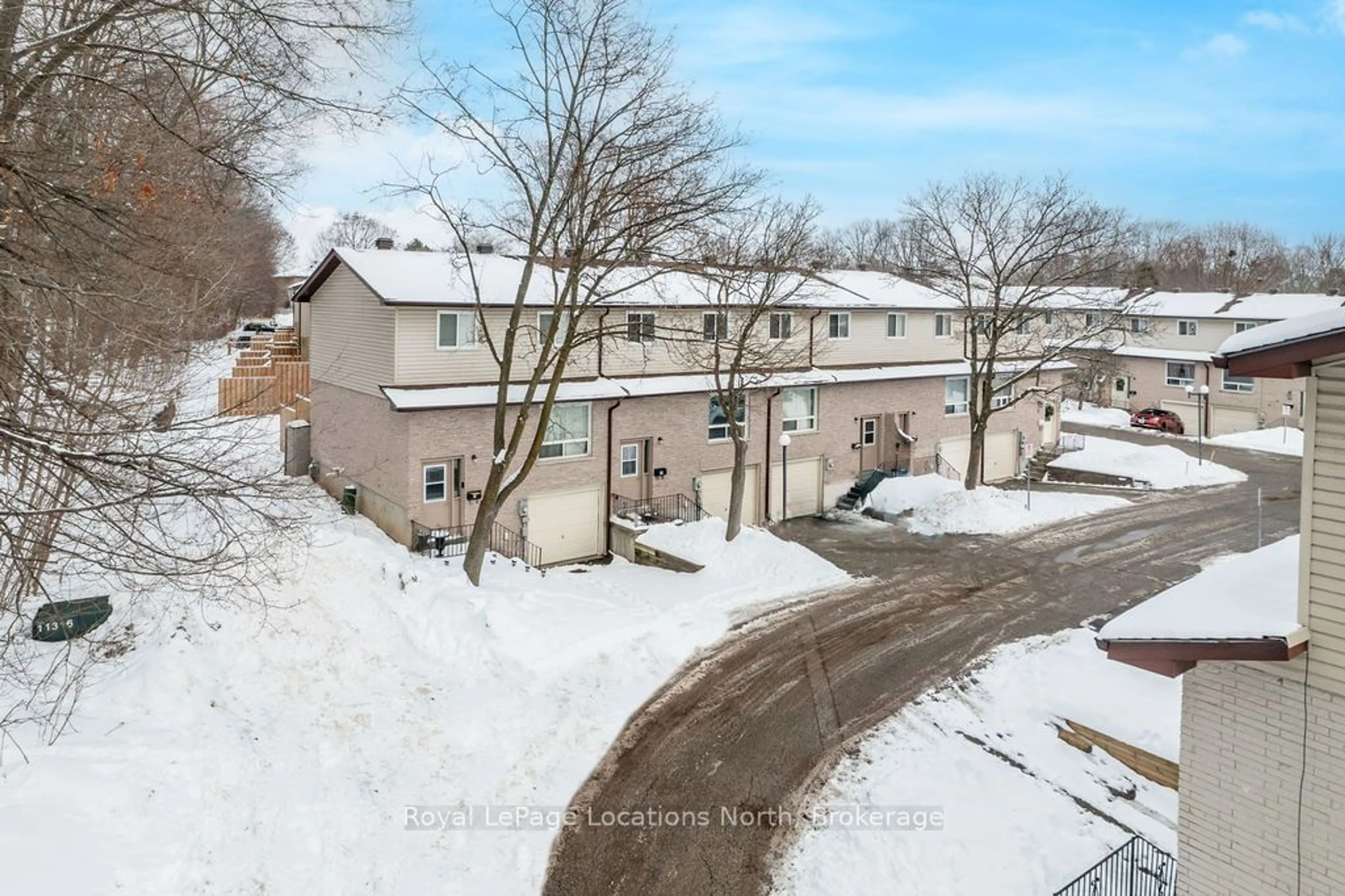 A pic from outside/outdoor area/front of a property/back of a property/a pic from drone, street for 1095 MISSISSAGA St #77, Orillia Ontario L3V 6W7