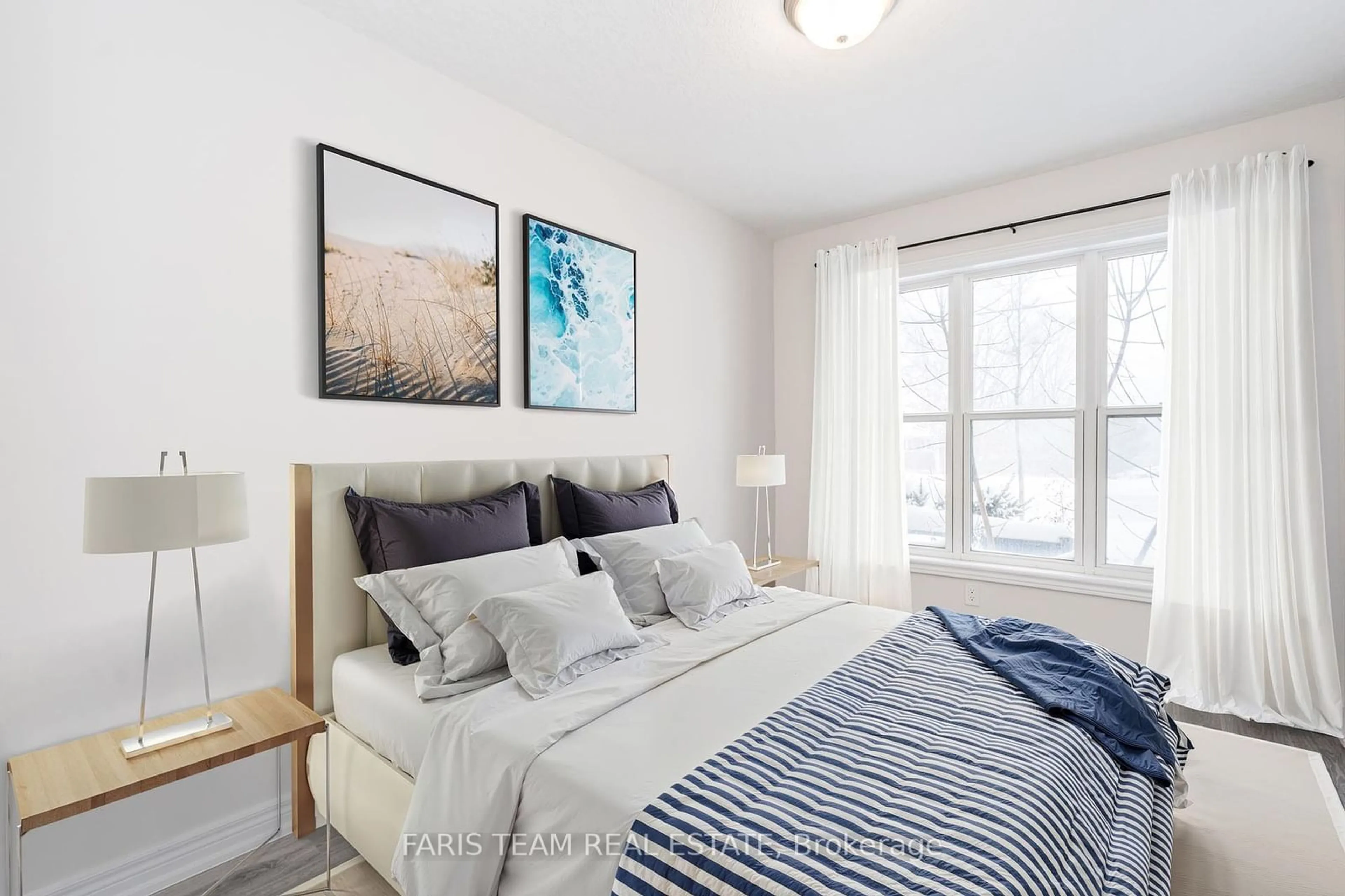 Bedroom with bed, unknown for 1 Leggott Ave #25, Barrie Ontario L4N 6B1