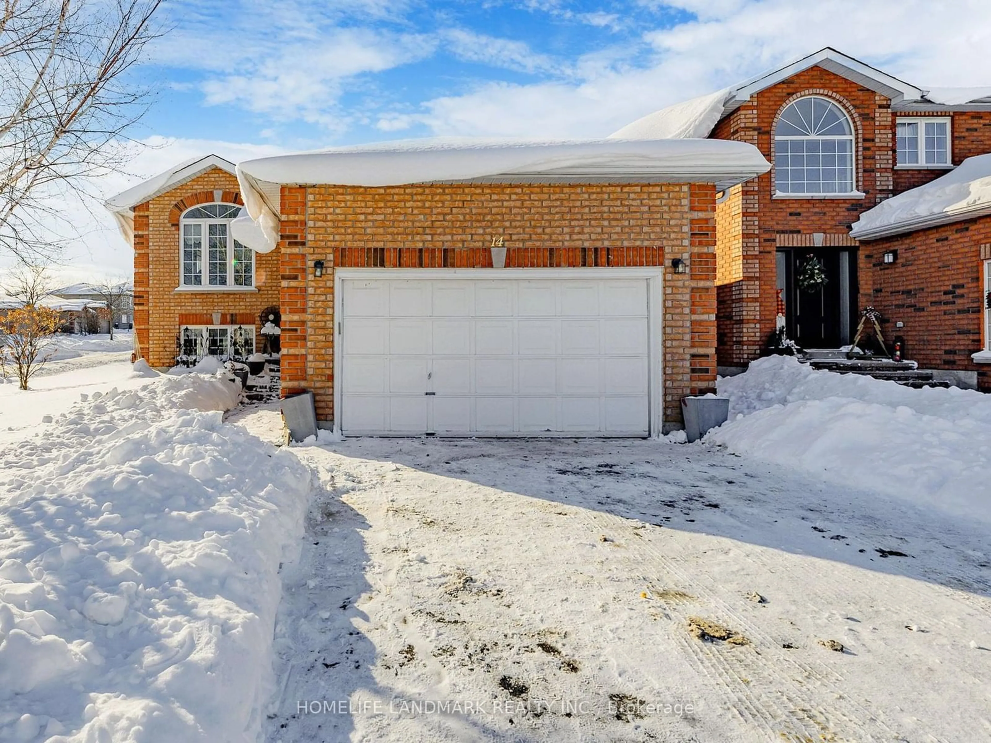 Home with brick exterior material, street for 14 crompton Dr, Barrie Ontario L4M 6M8