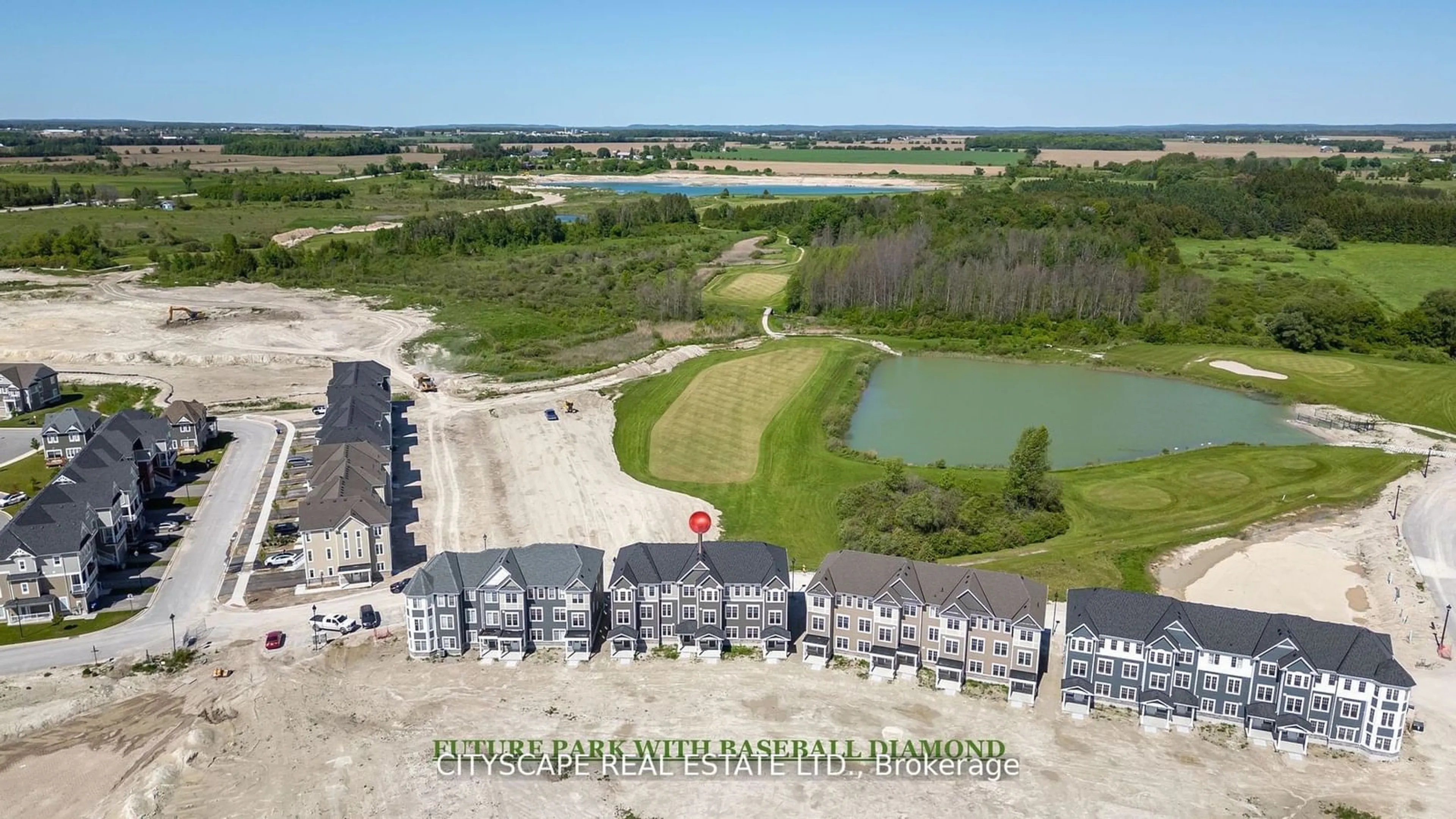 A pic from outside/outdoor area/front of a property/back of a property/a pic from drone, water/lake/river/ocean view for 29 Sama Way, Wasaga Beach Ontario L9Z 0K4