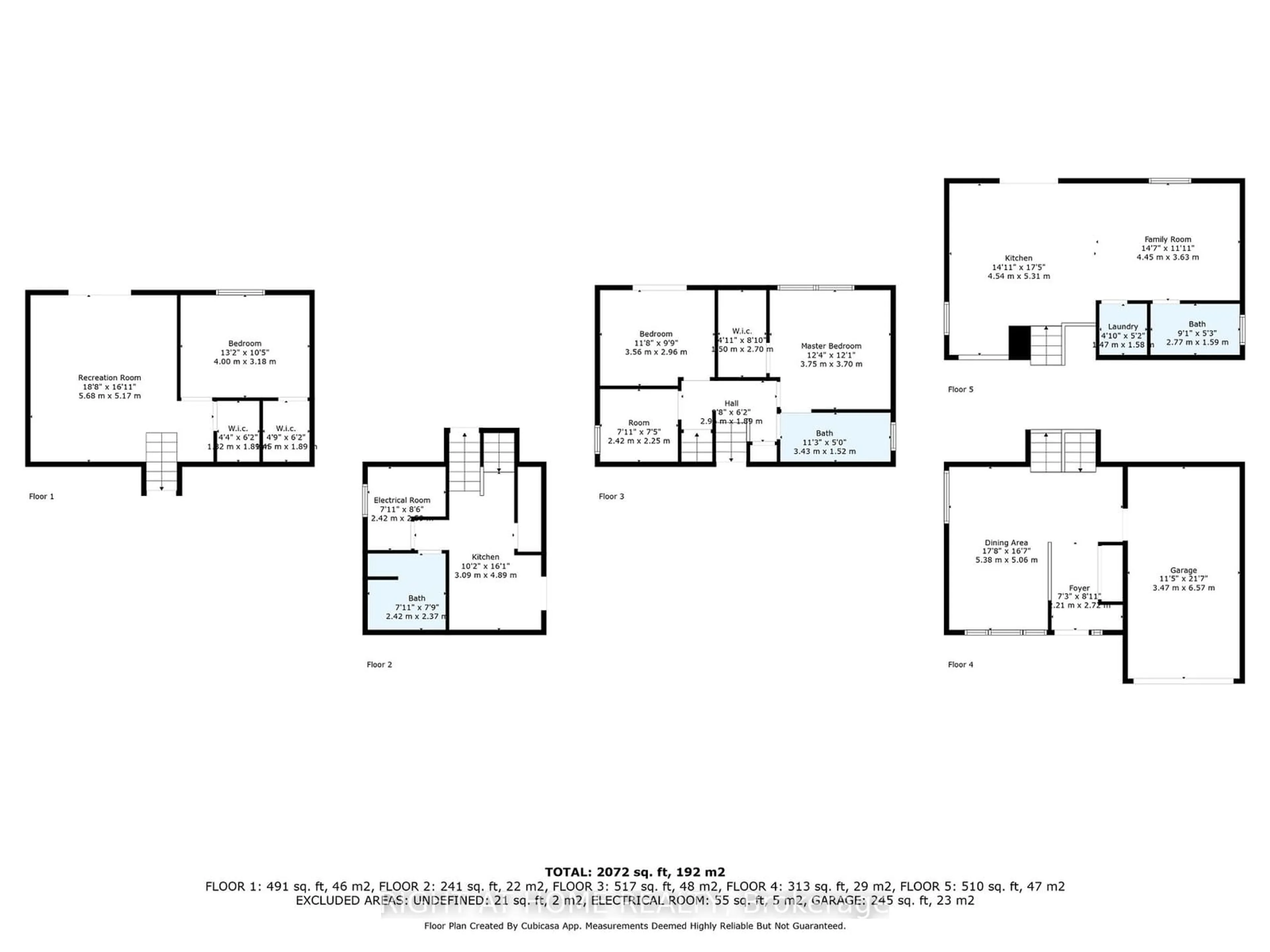 Floor plan for 65 Eden Dr, Barrie Ontario L4N 5H1