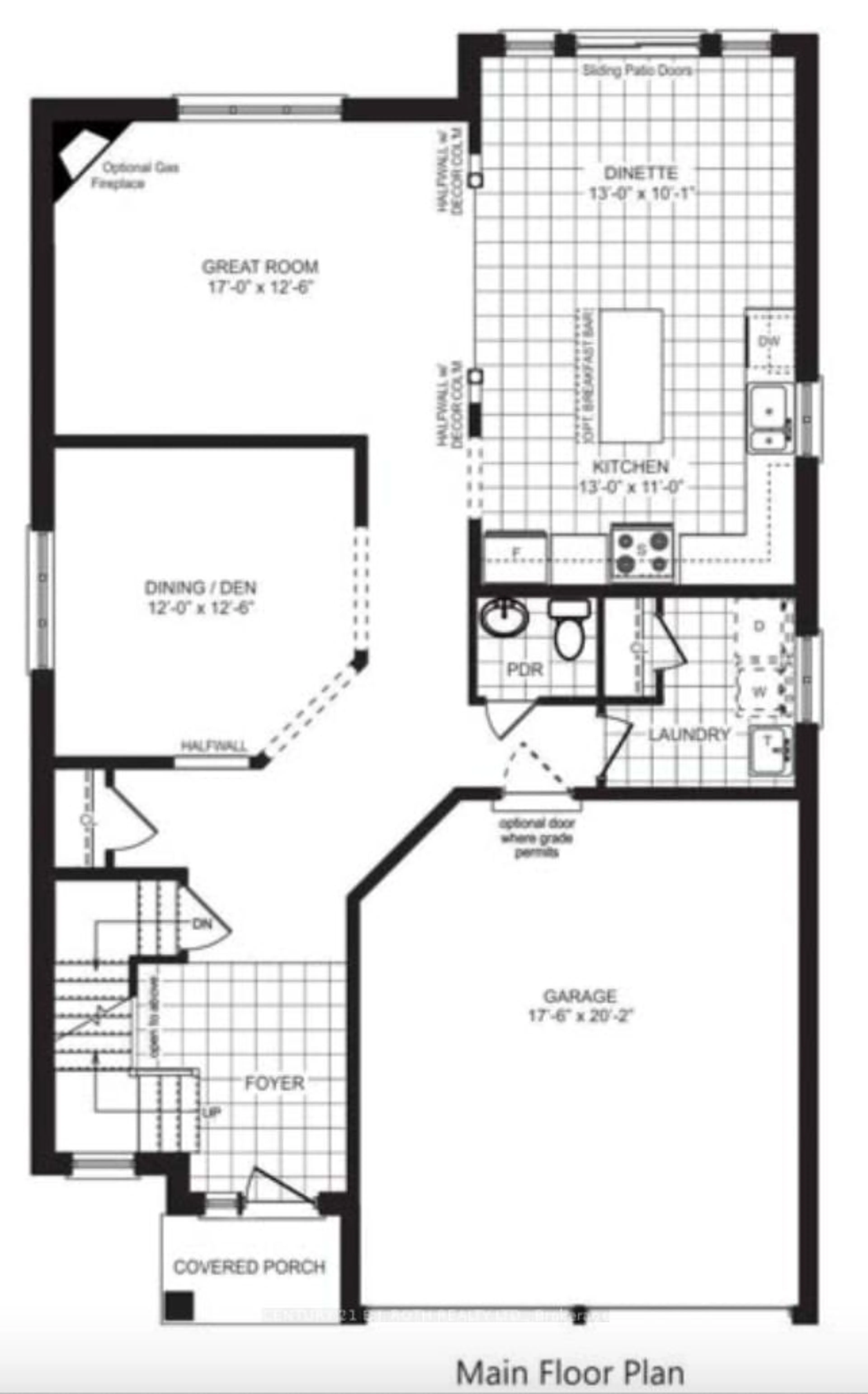 Floor plan for 2974 Monarch Dr, Orillia Ontario L3V 8M8