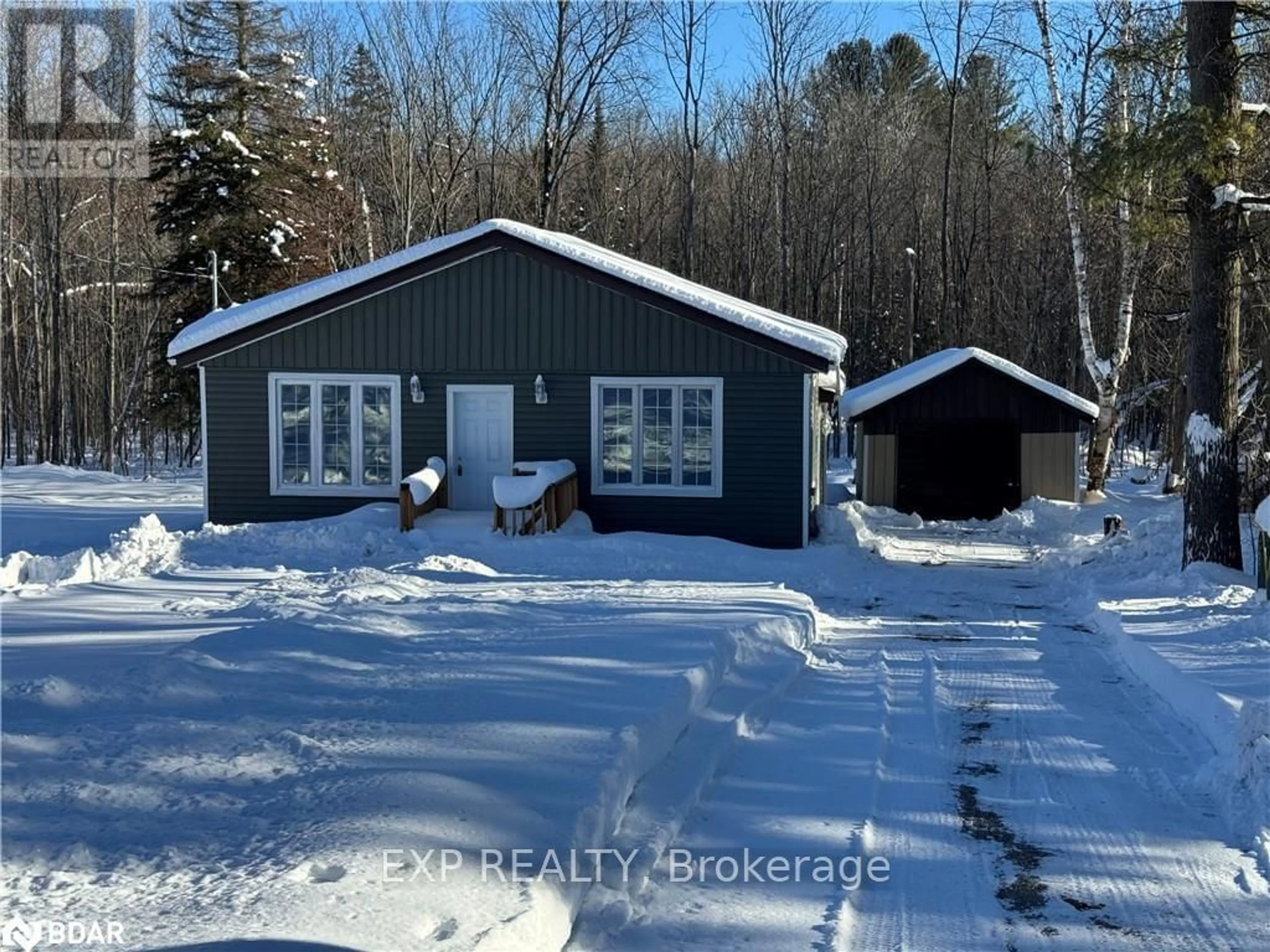 A pic from outside/outdoor area/front of a property/back of a property/a pic from drone, unknown for 5911 Rama Dalton Boundary Rd, Kawartha Lakes Ontario L0K 1W0