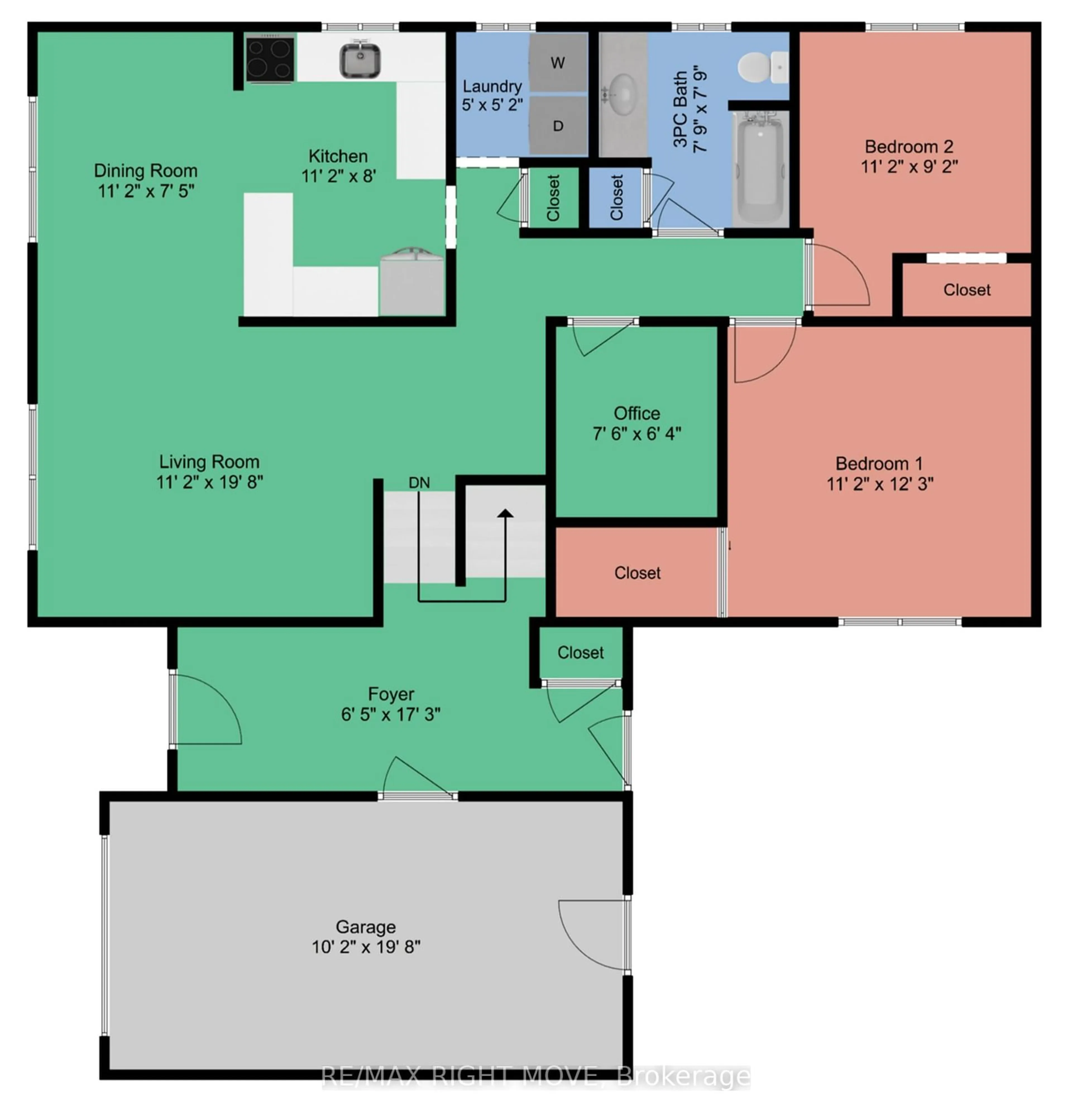 Floor plan for 445 Mooney Cres, Orillia Ontario L3V 6R5