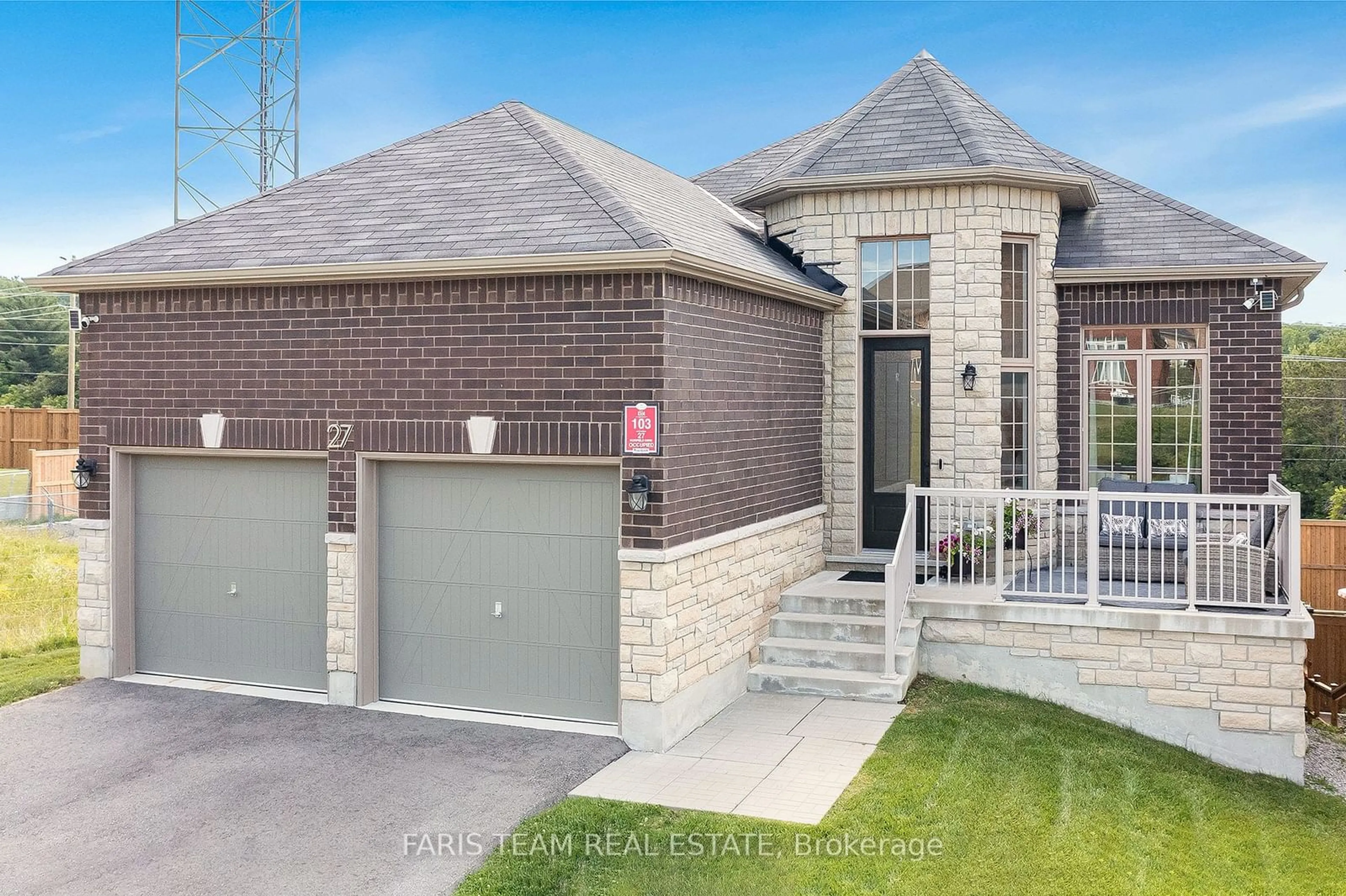 Home with brick exterior material, street for 27 Muirfield Dr, Barrie Ontario L4N 5S4