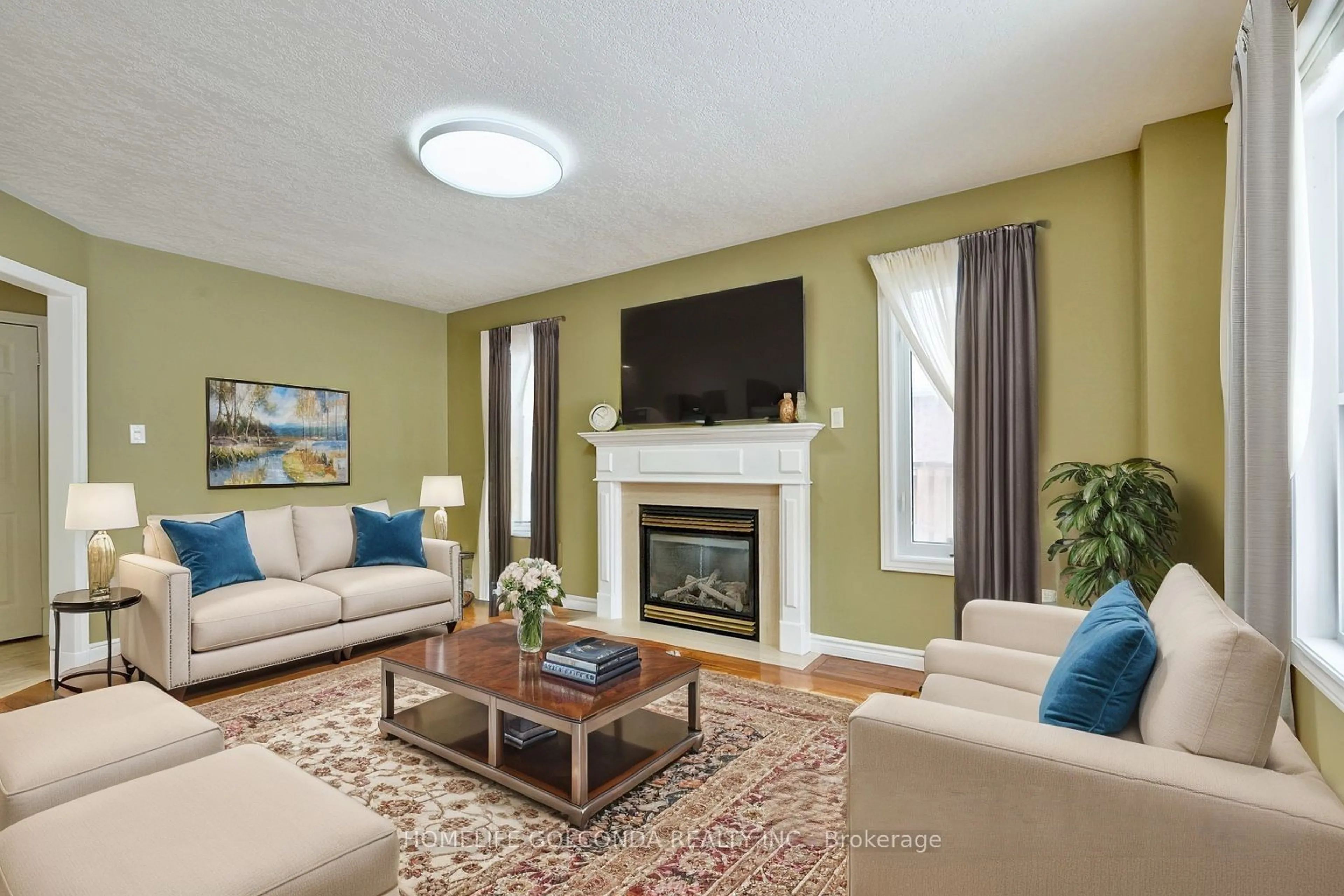 Living room with furniture, unknown for 22 Carley Cres, Barrie Ontario L4N 0R8