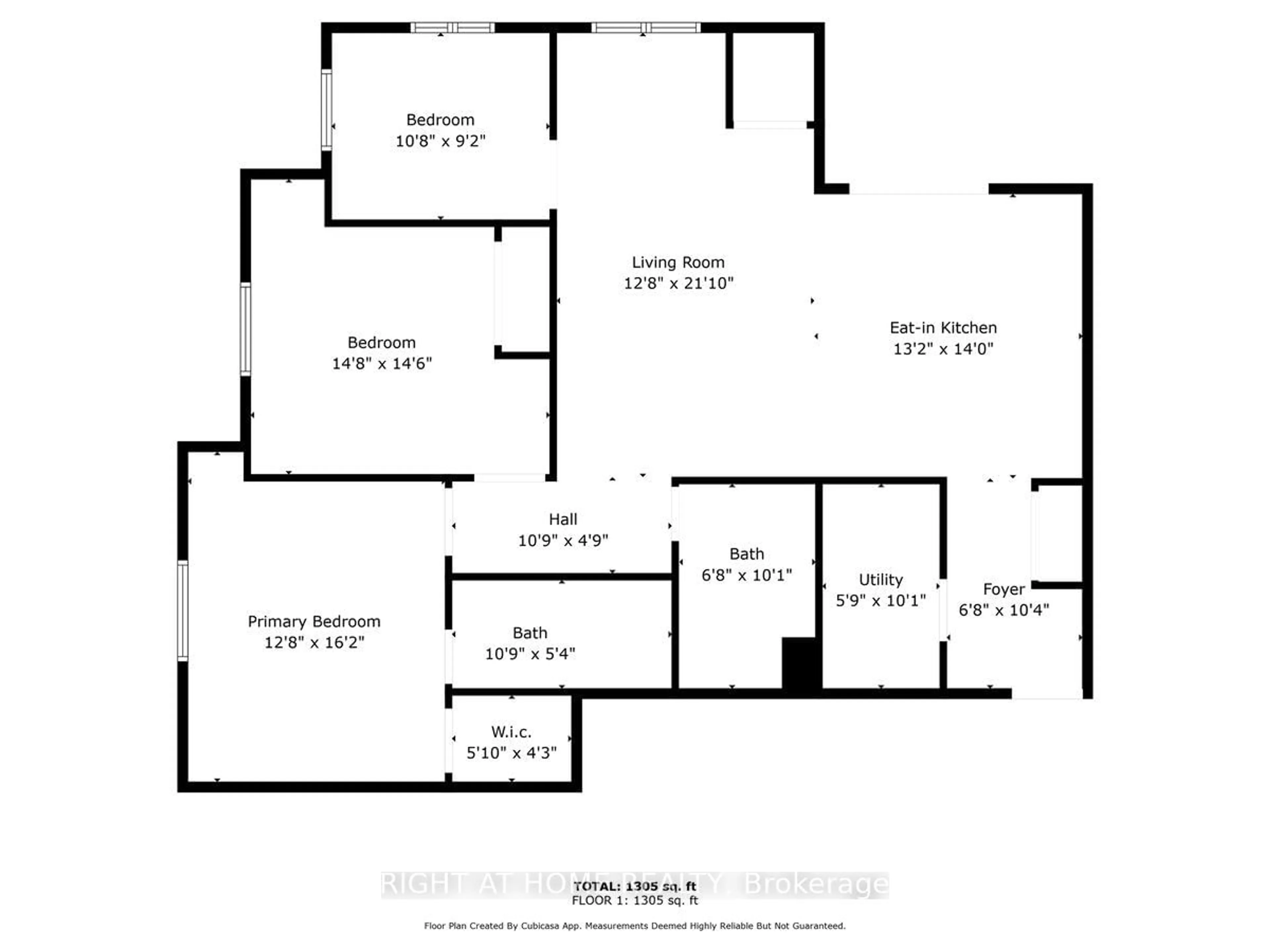 Floor plan for 5 Chef Lane #413, Barrie Ontario L9J 0J8