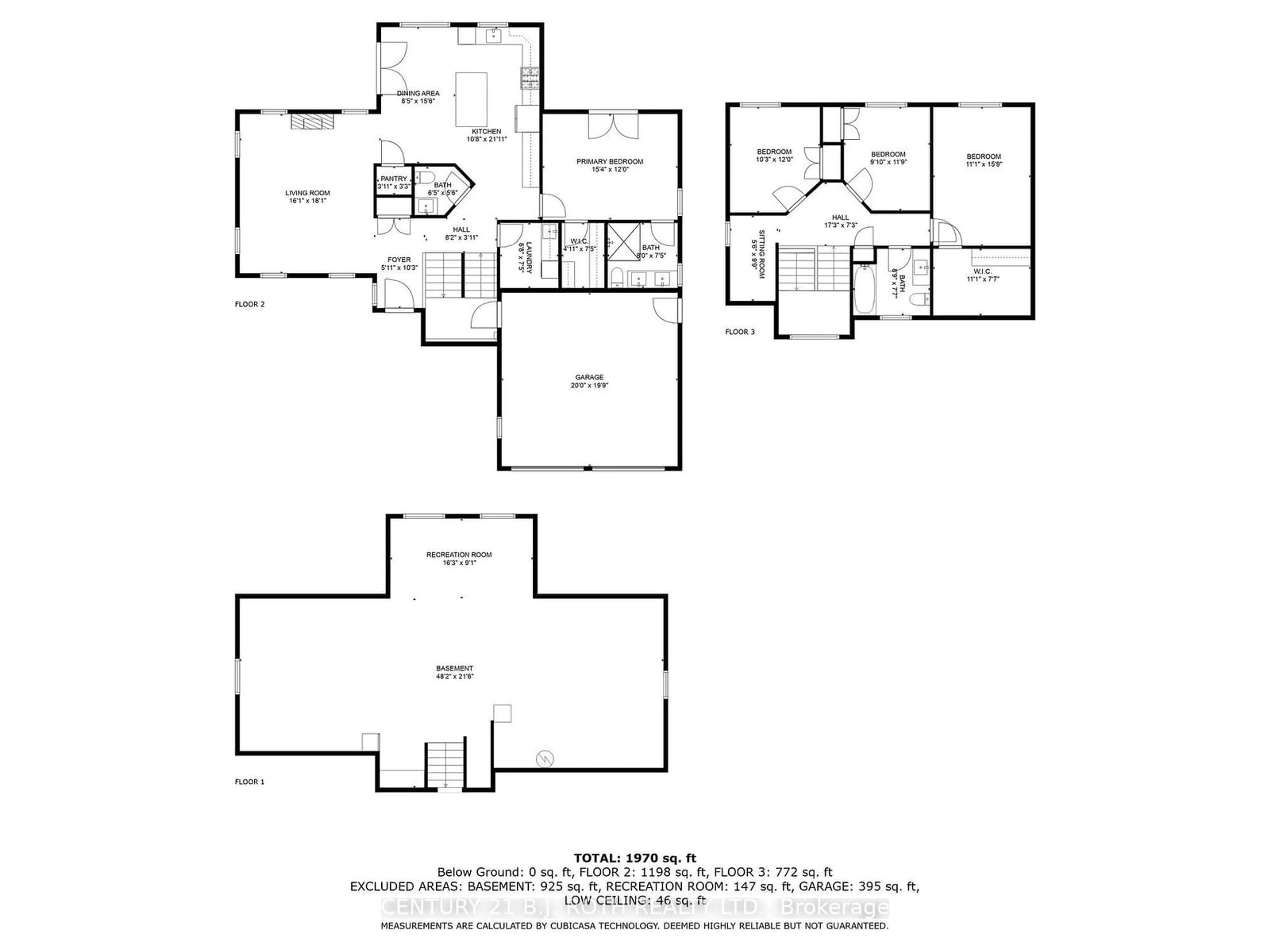 Floor plan for 3568 Shadow Creek Rd, Severn Ontario L3V 6H3