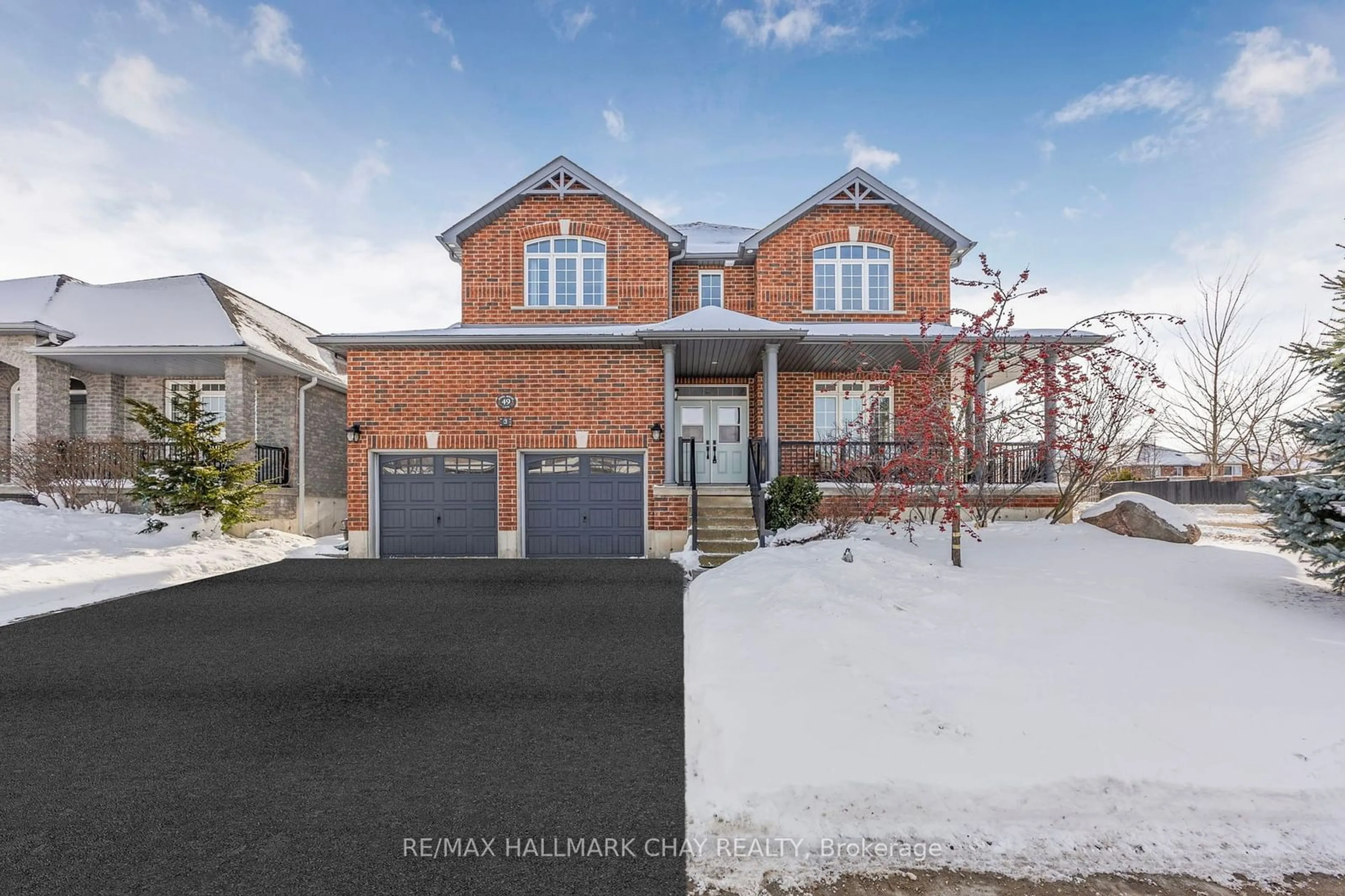 Home with brick exterior material, street for 49 Jewel House Lane, Barrie Ontario L4M 0C4