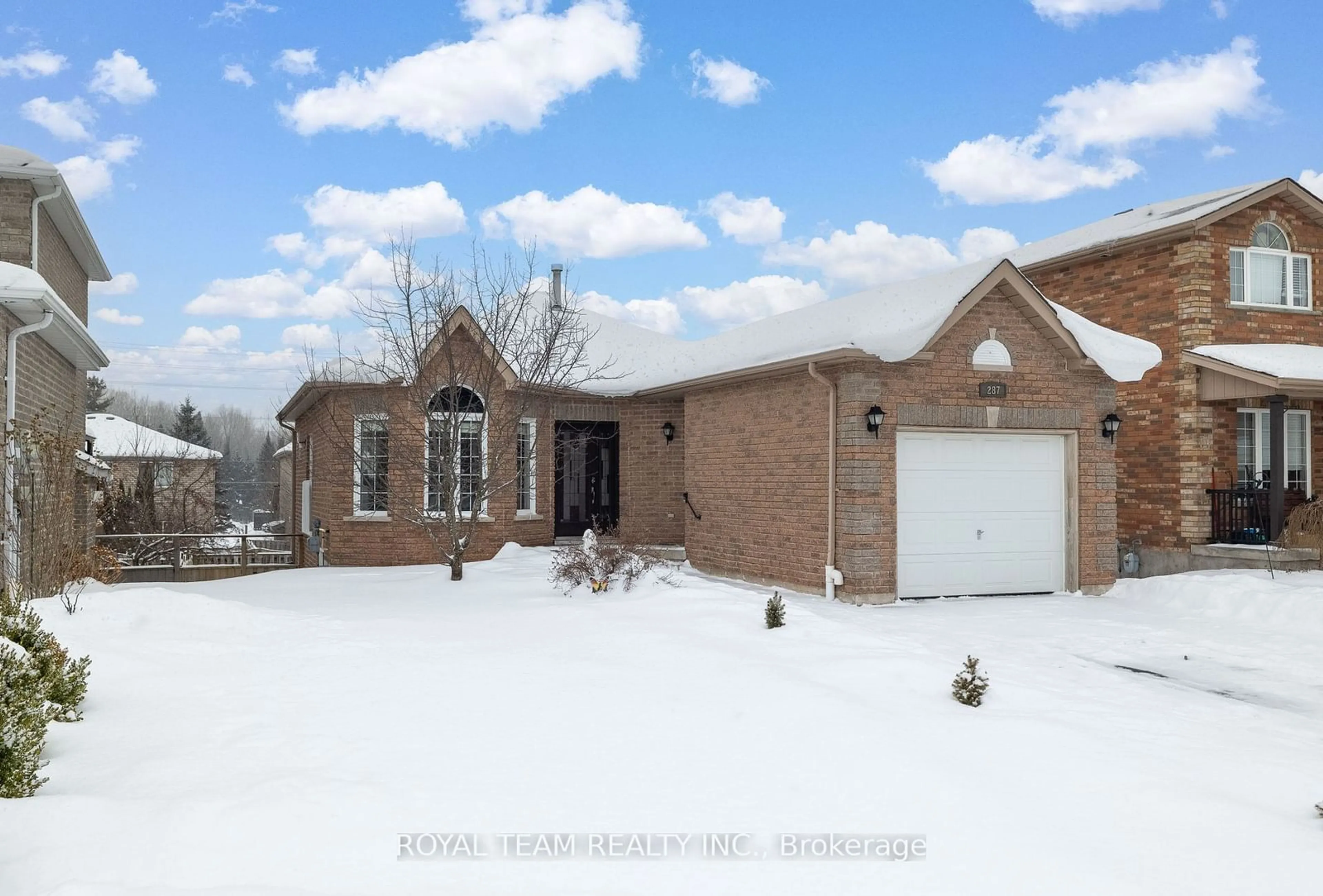 Home with brick exterior material, street for 287 Pringle Dr, Barrie Ontario L4N 0Z2